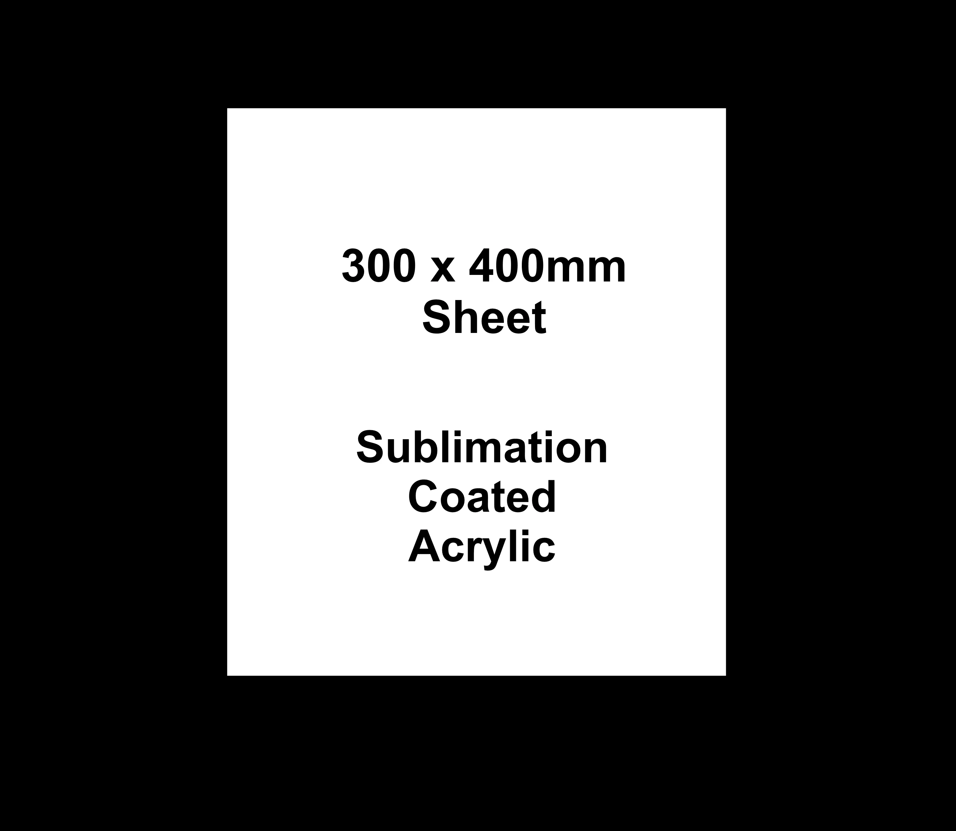 3mm Sublimation Coated Acrylisub Acrylic Sheet - Image 4