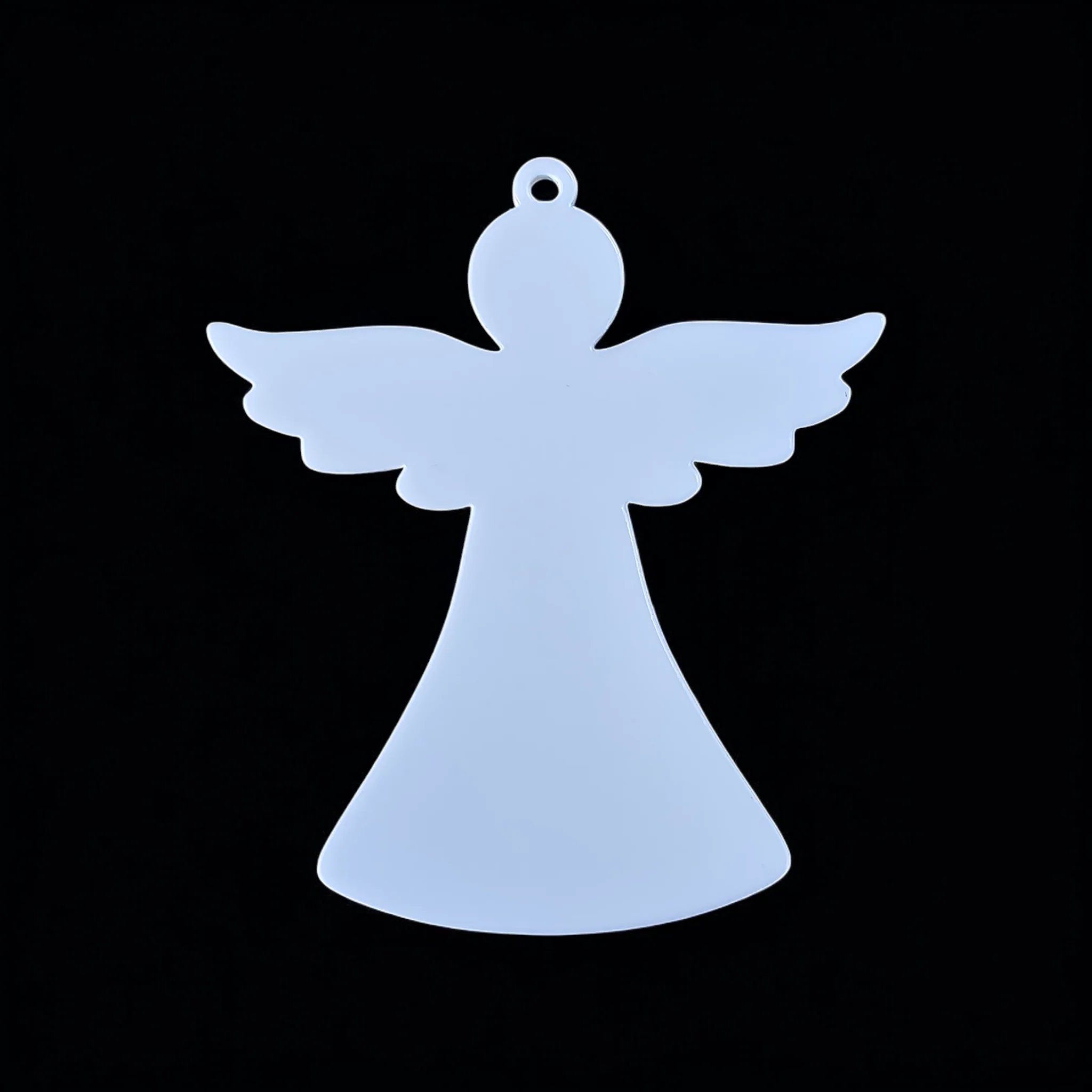 Acrylic Angel Bauble Christmas Tree Decoration