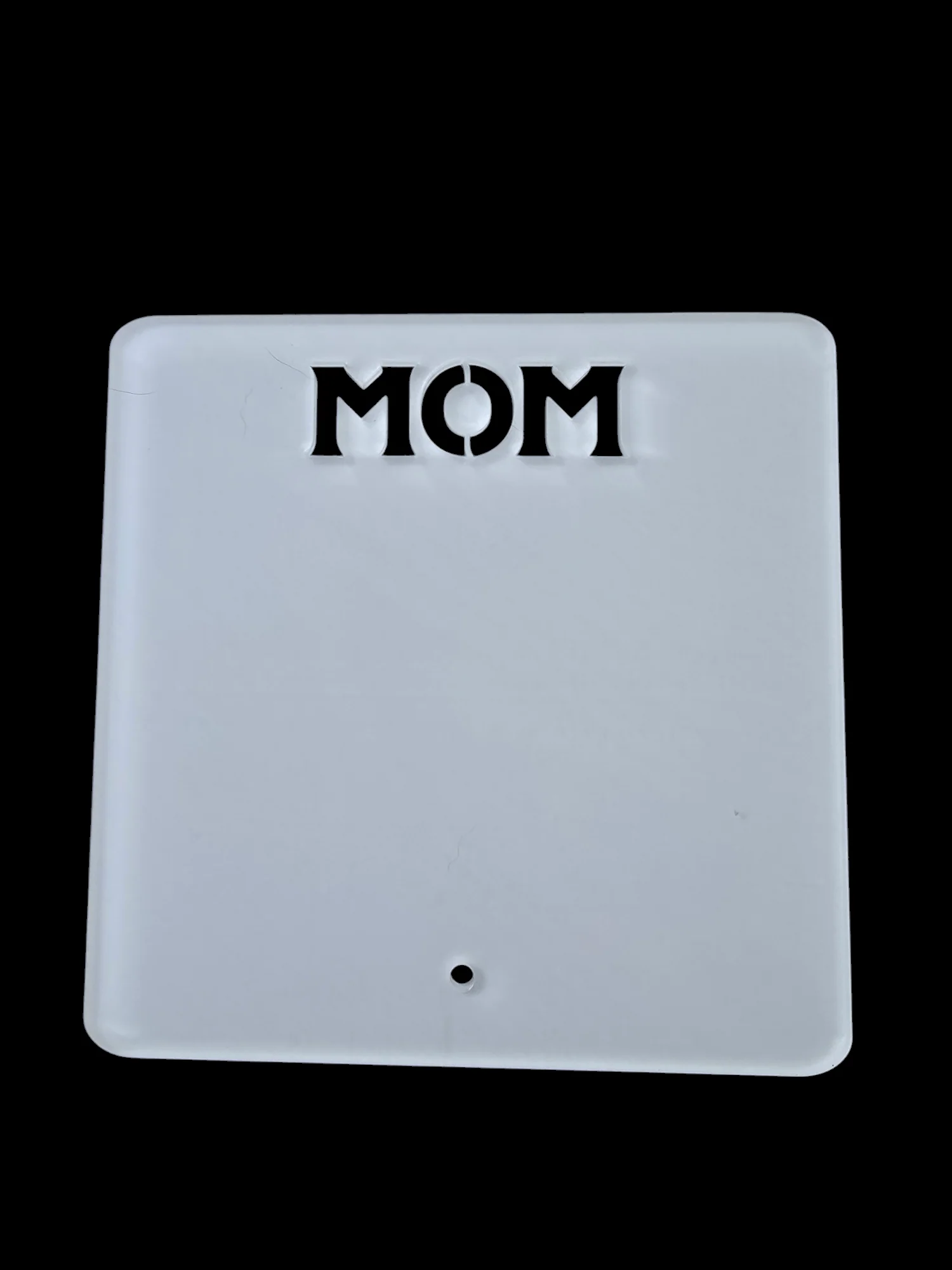 Acrylic Mothers Day Square with Pin Stand - Image 2