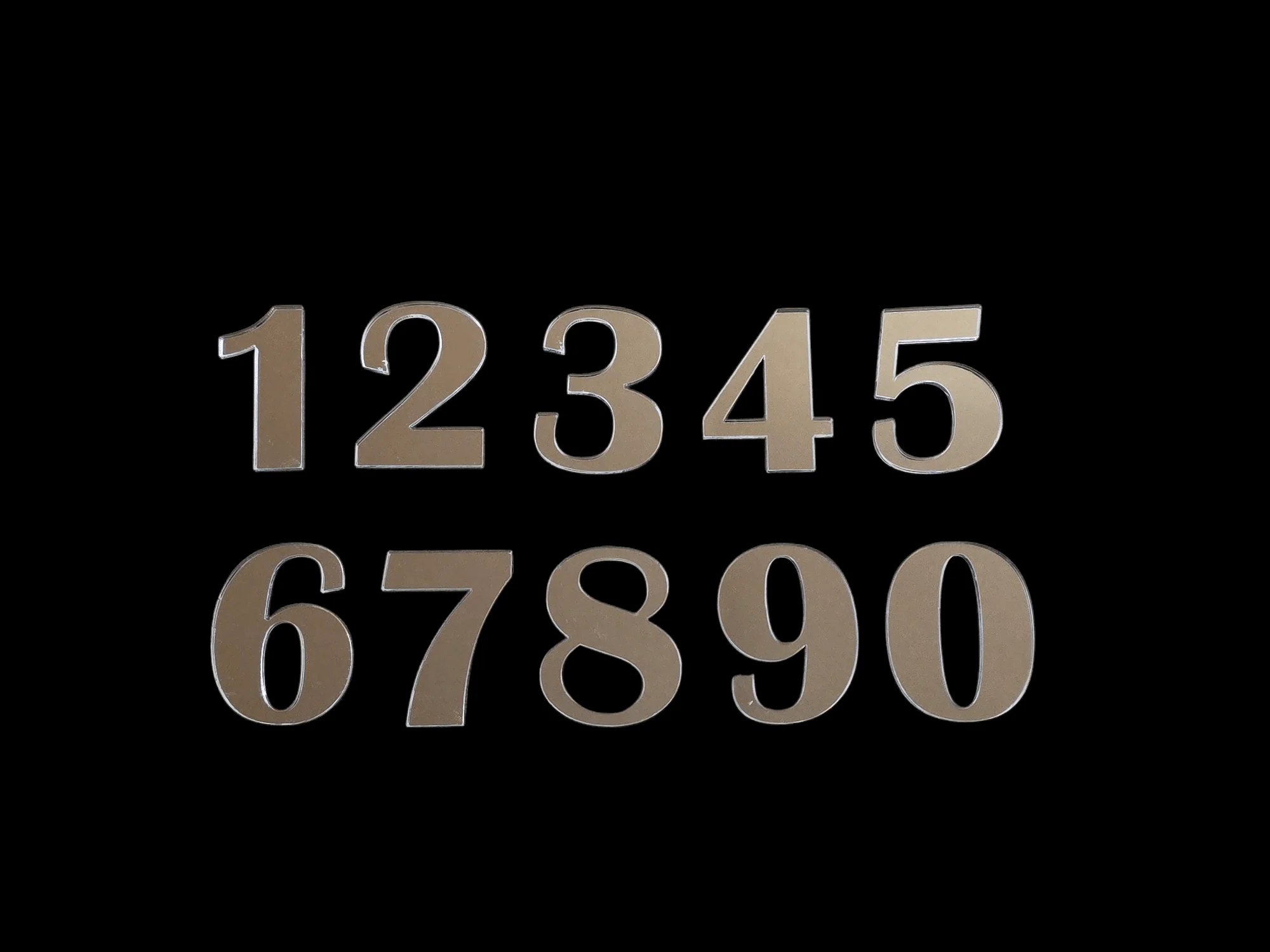Acrylic Numbers