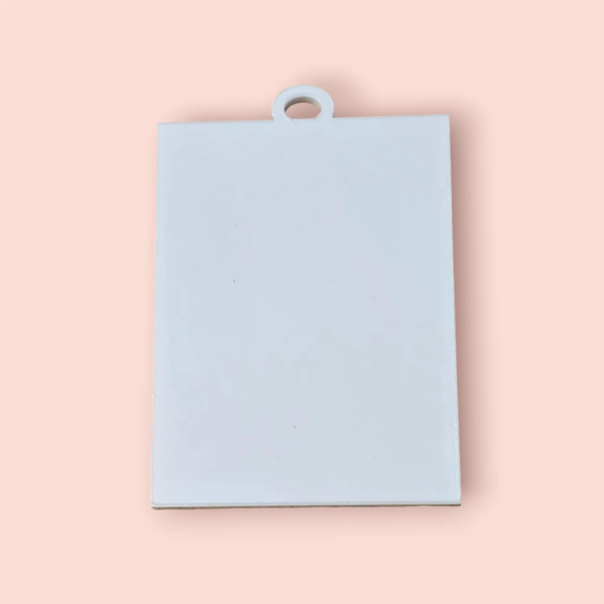 Acrylic Rectangle Photo hanging tag