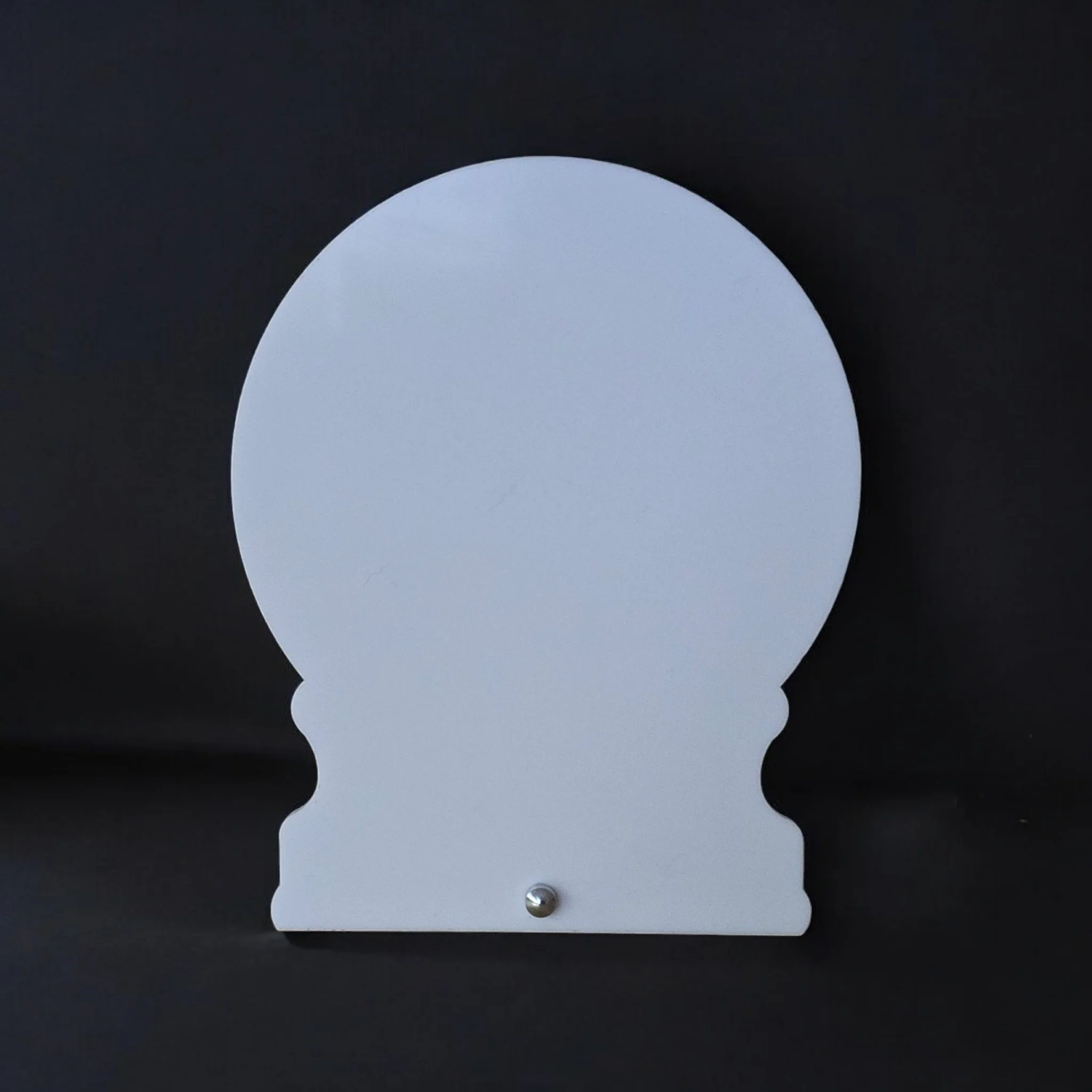 Acrylic Snowglobe with pin stand
