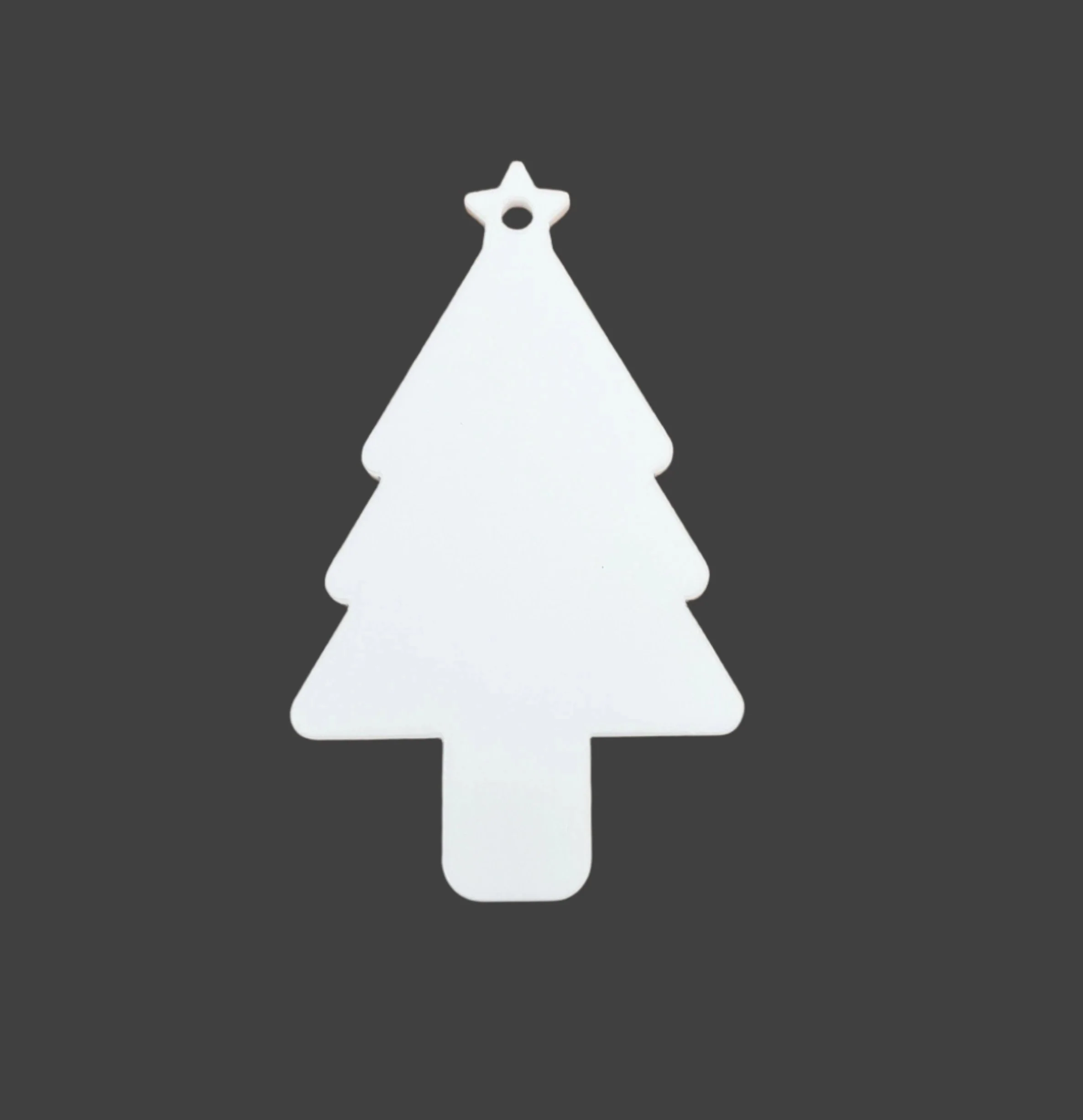 Acrylic Tree Shaped Christmas Bauble