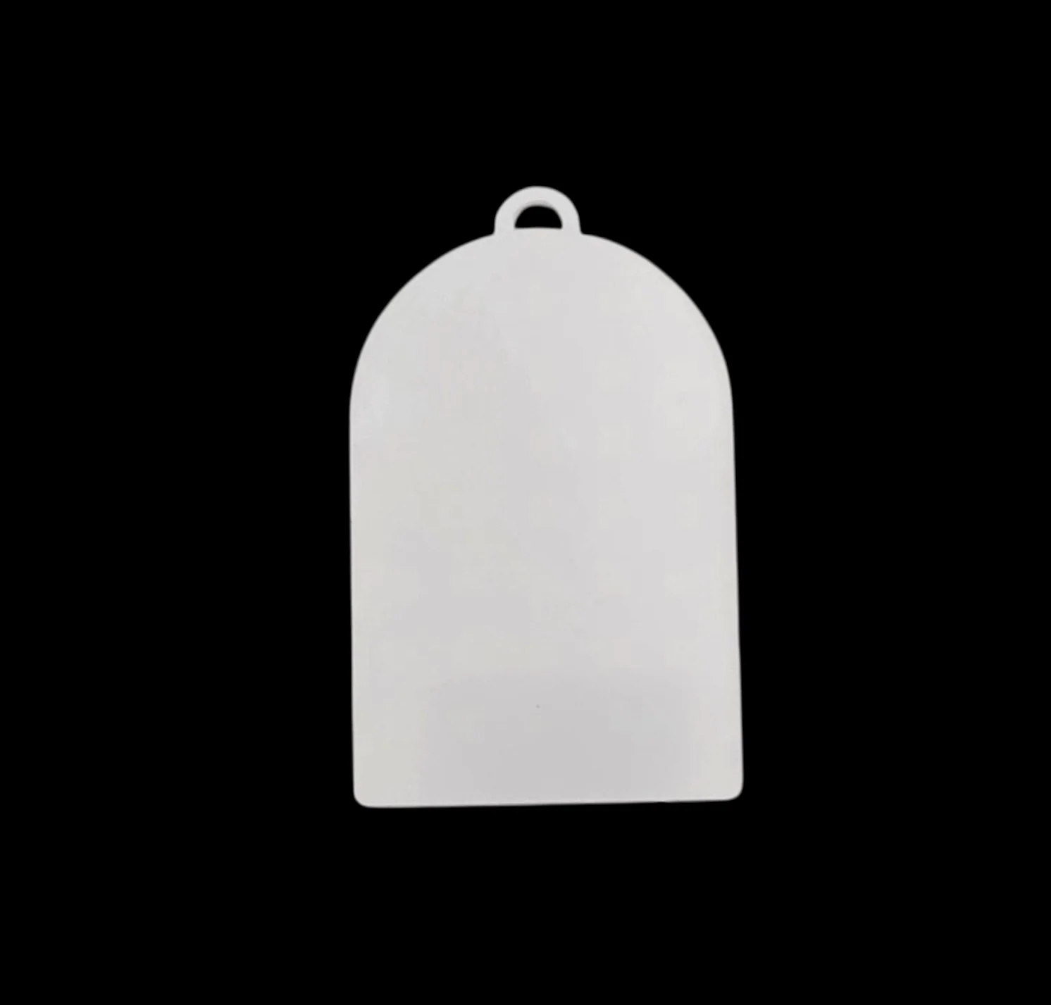 Acrylisub Sublimation Coated Acrylic Arch Shaped Bauble
