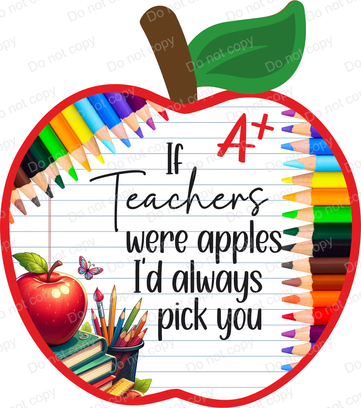 Apple Coaster Design Bundle 5 - Digital Download Only