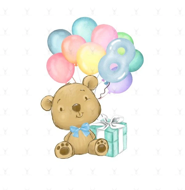Birthday Bear Numbers Design - Image 20