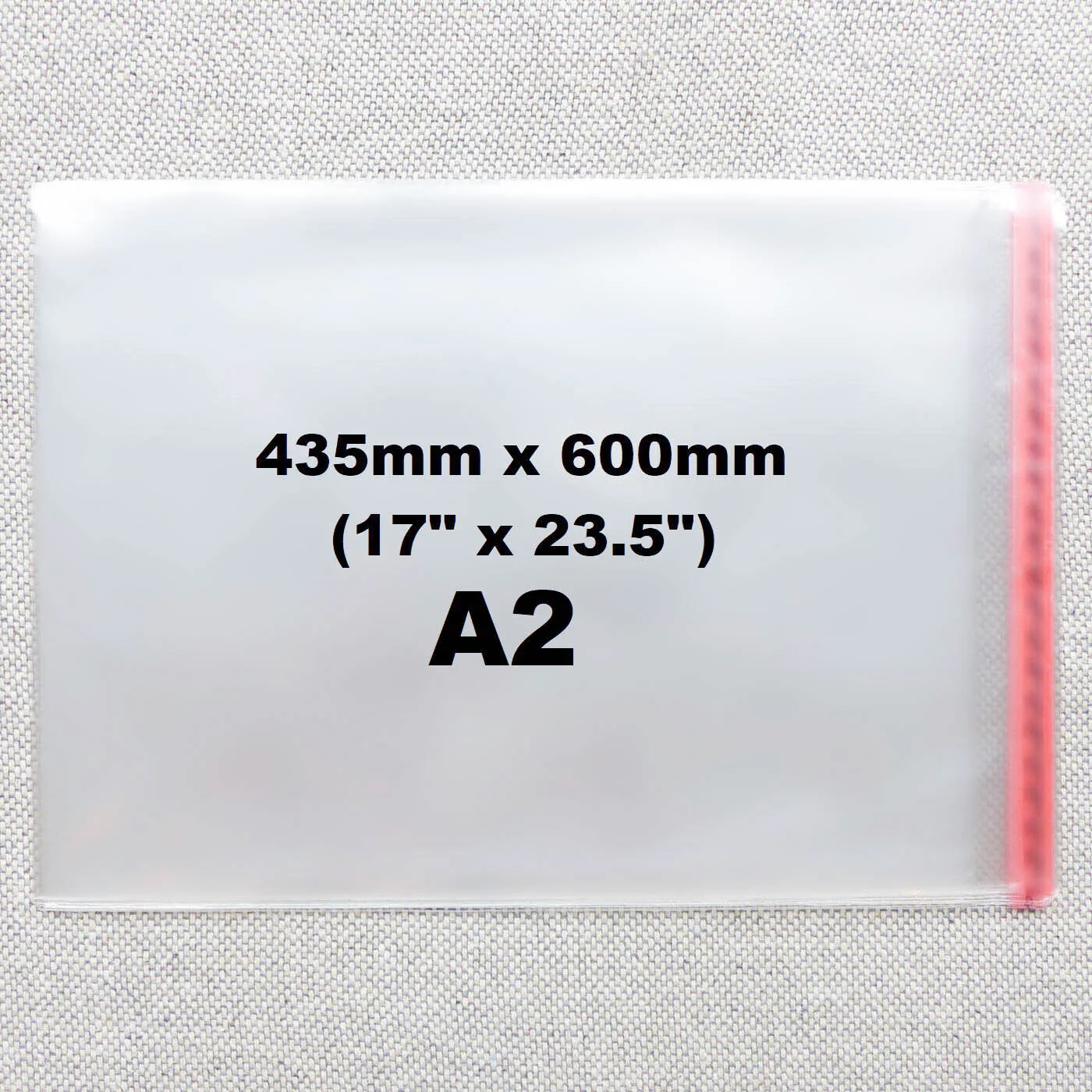 Clear Cellophane Cushion Presentation Bag - Image 3