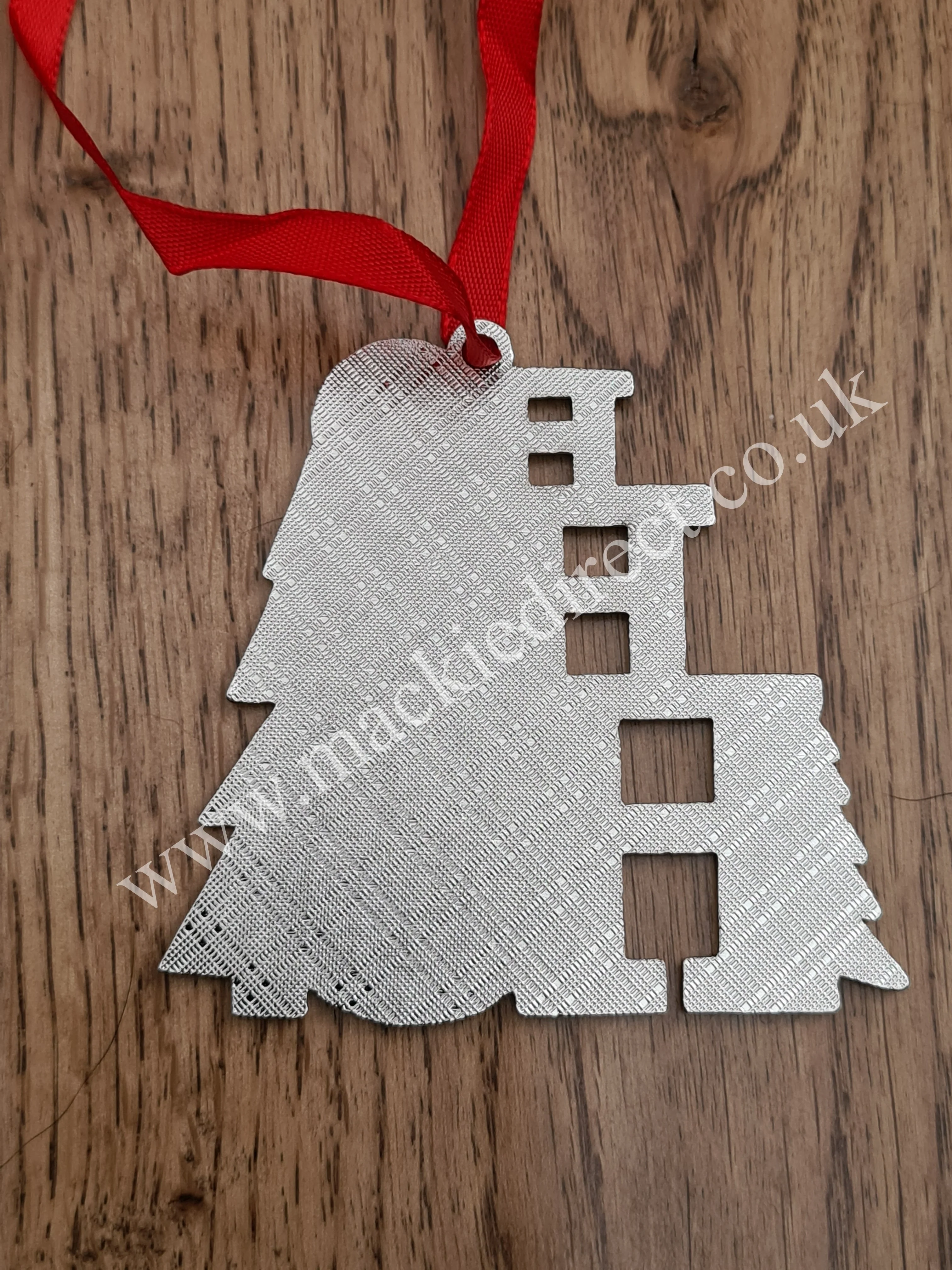 HoHoHo Sublimation Tree Decoration - Image 3