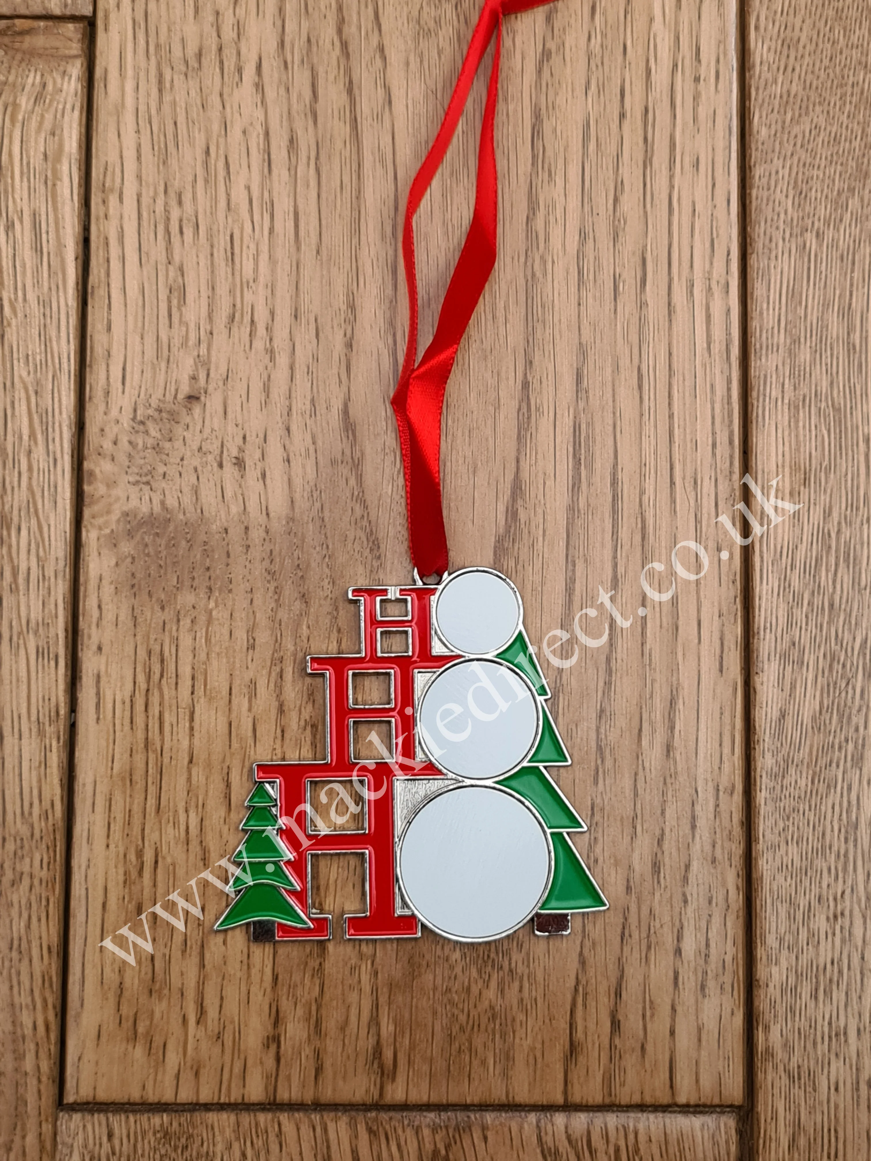 HoHoHo Sublimation Tree Decoration - Image 4
