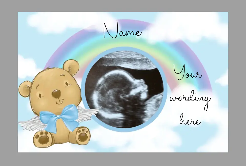 Grave Marker / Stake Sublimation Print - Baby - Image 3