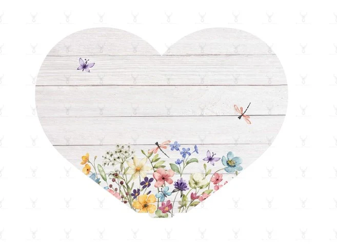 Heart Double Chair Stand Design 3 - Digital Download only