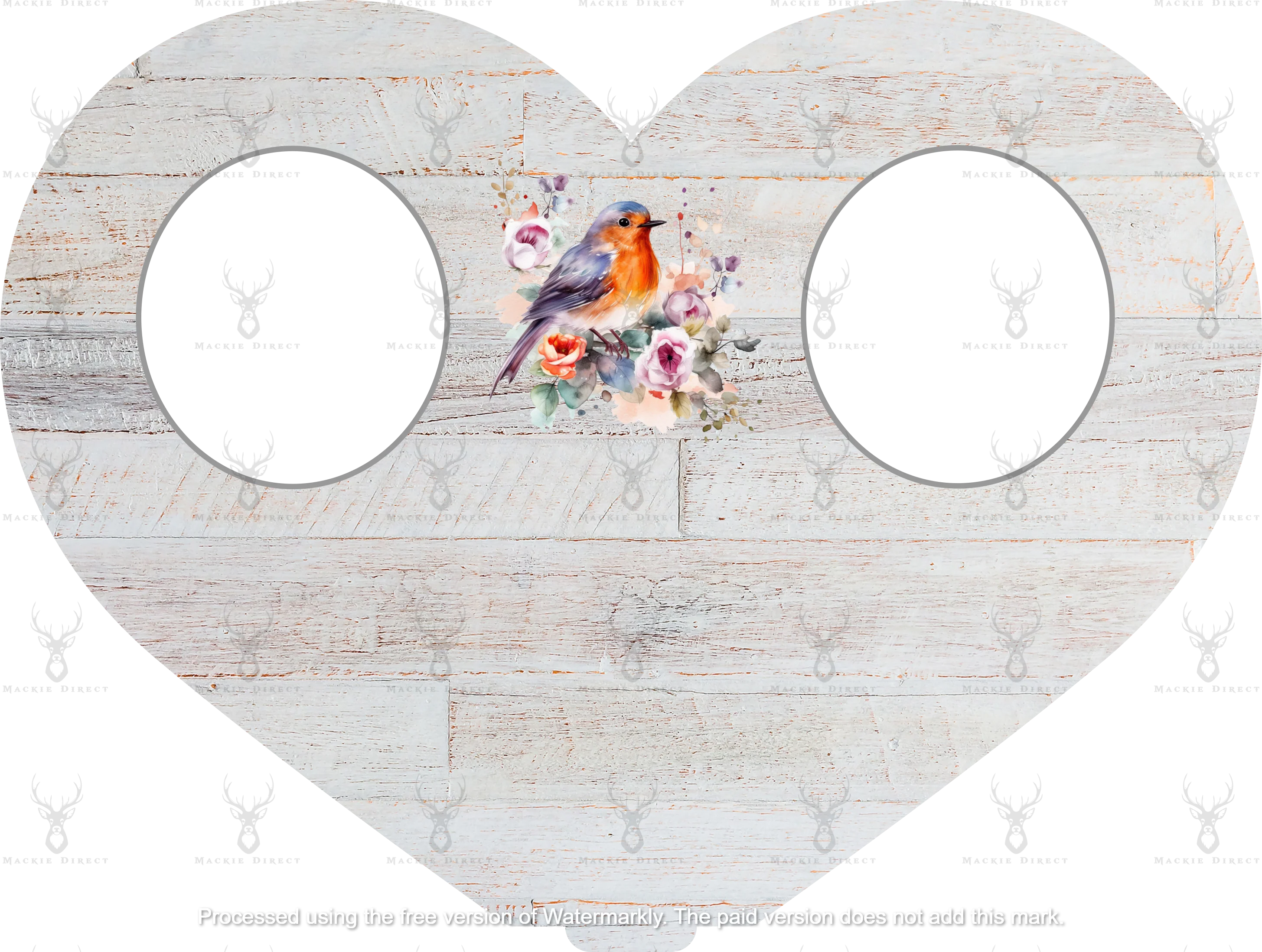 Heart Double Chair Stand Design 4 - Digital Download only - Image 7