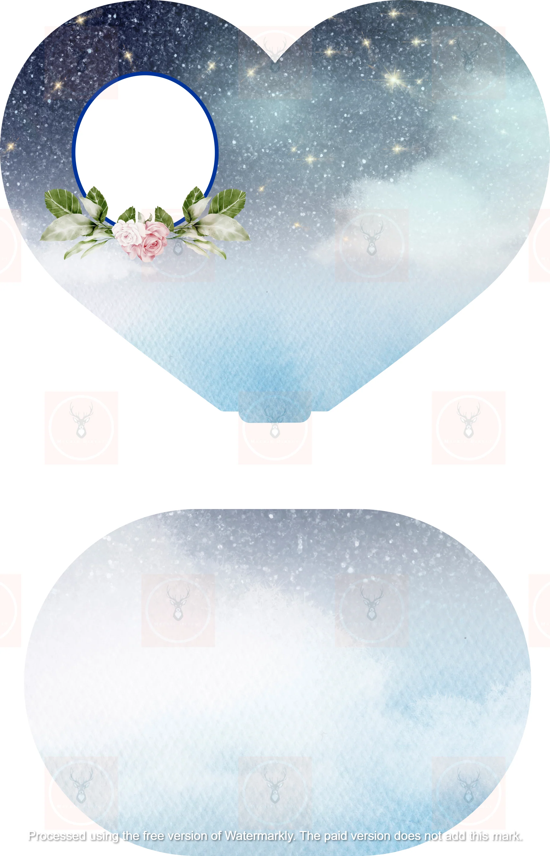 Heart Single Chair Stand Design 2 - Digital Download only - Image 2
