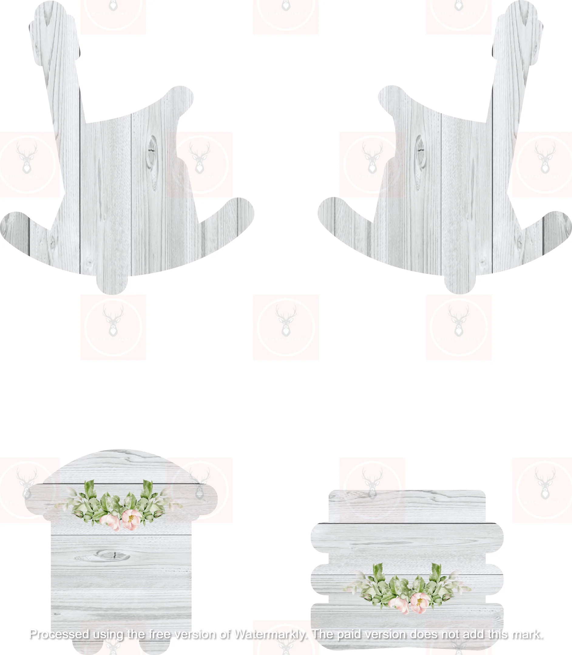 Heart Single Chair Stand Design 2 - Digital Download only - Image 3