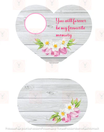 Heart Single Chair Stand Design 3 - Digital Download only