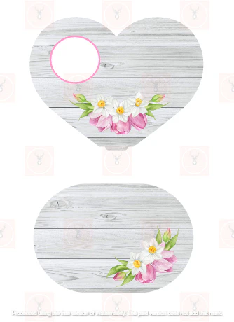 Heart Single Chair Stand Design 3 - Digital Download only - Image 2
