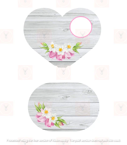 Heart Single Chair Stand Design 3 - Digital Download only - Image 3