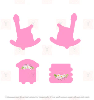 Heart Single Chair Stand Design 3 - Digital Download only - Image 4