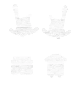 Heart Single Chair Stand Design 3 - Digital Download only - Image 6