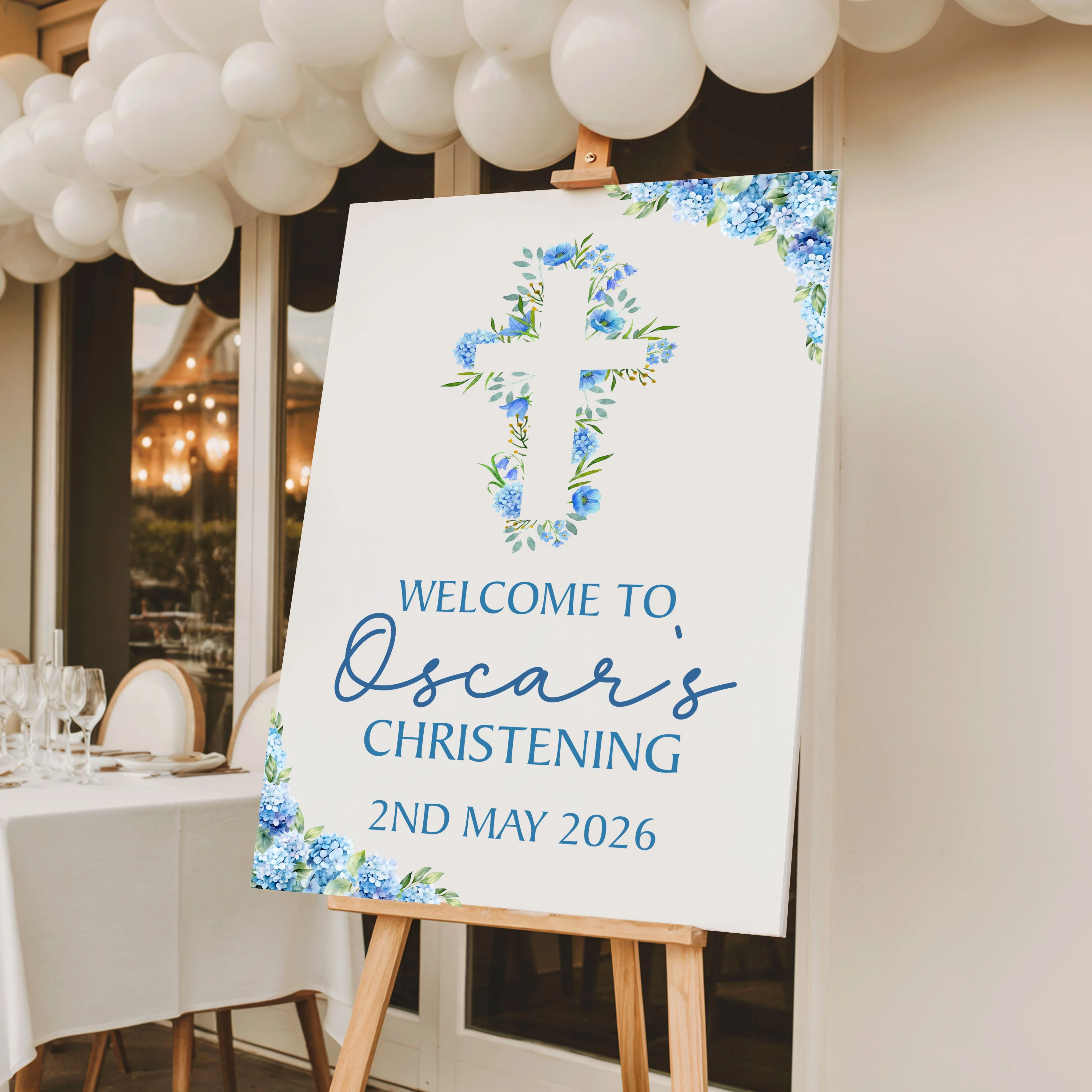 Holy Communion/Baptism/Christening Printed Board Welcome Sign - Image 4