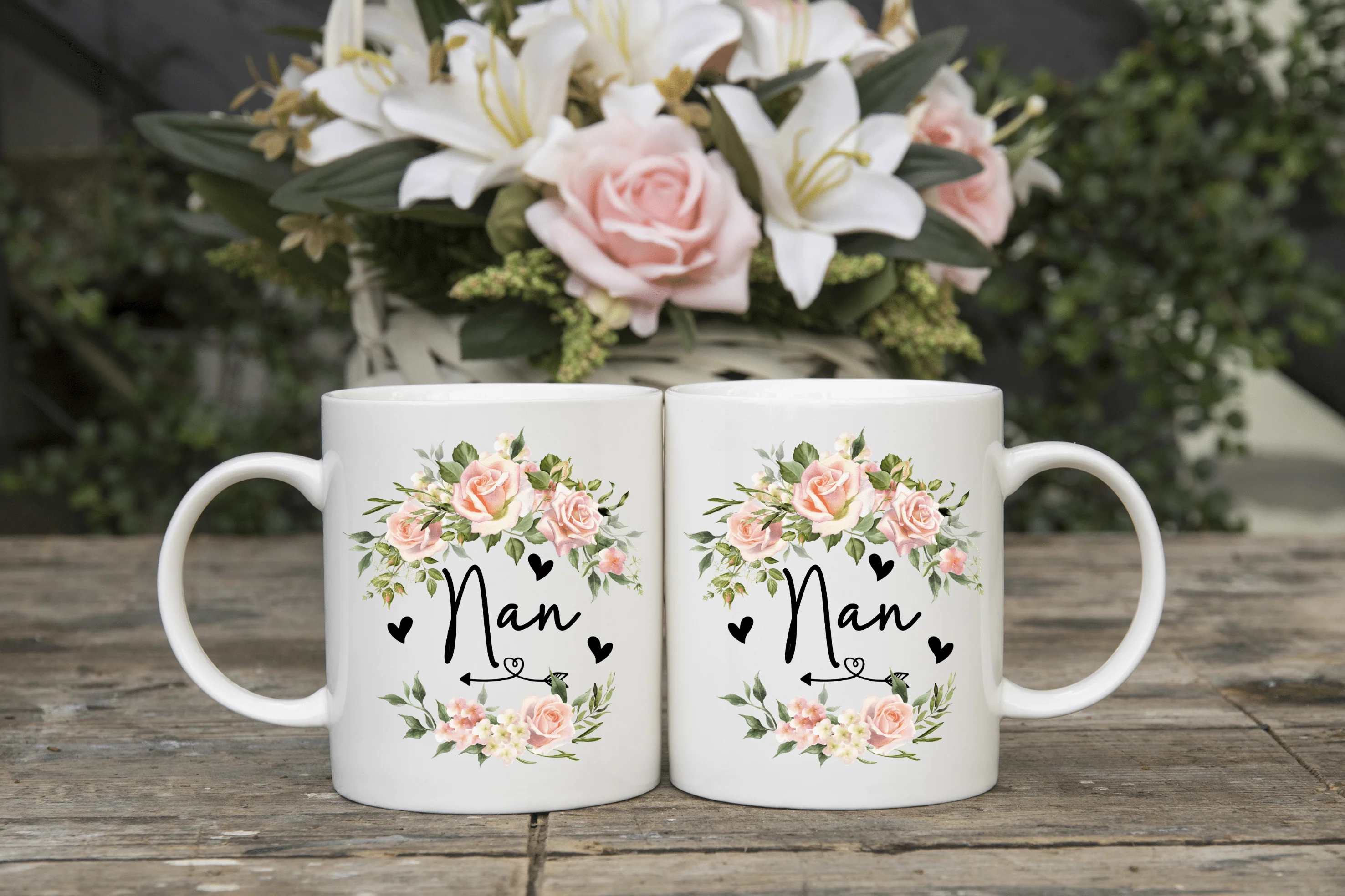 Mothers Day Flowers mug wrap sublimation print - Image 4