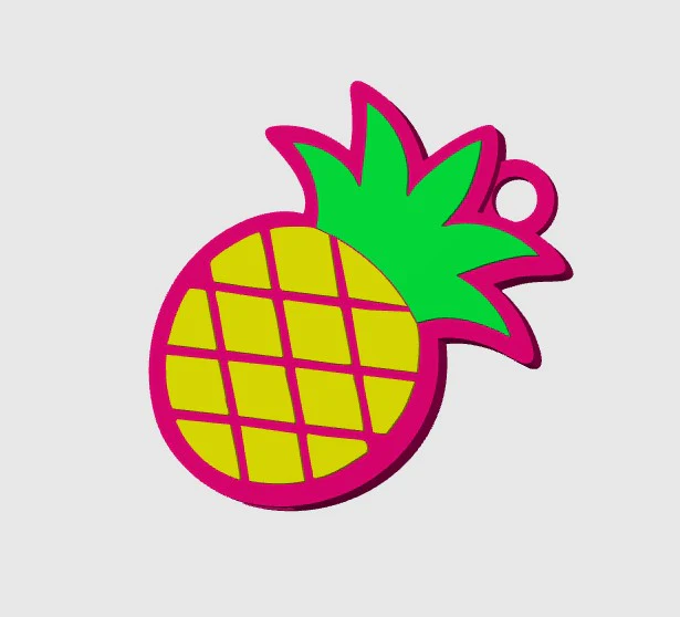 Pineapple Nail Saver / Can Opener 3d Printed - Image 5