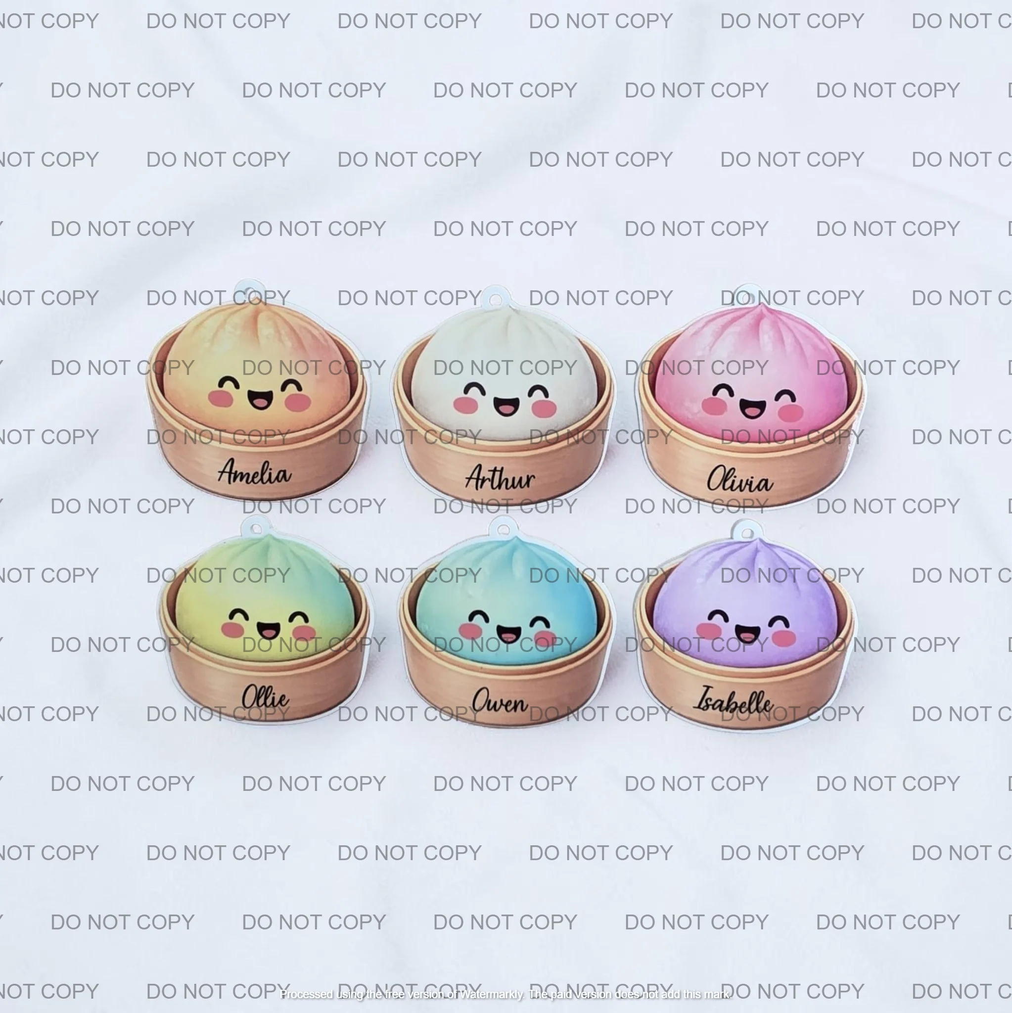 Personalised Dumpling UVDTF