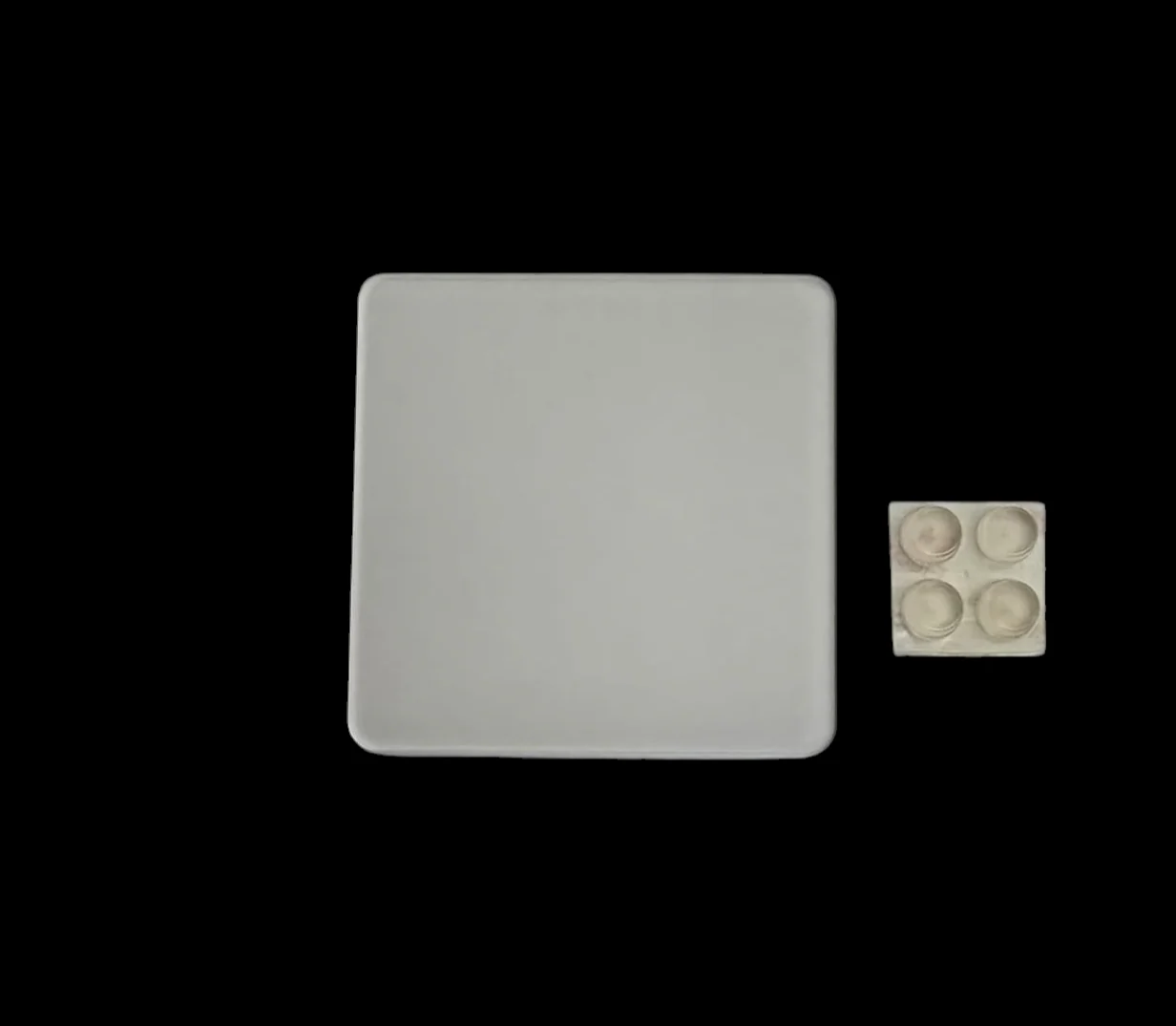 Acrylisub Sublimation Coated Acrylic 95mm Square Coaster