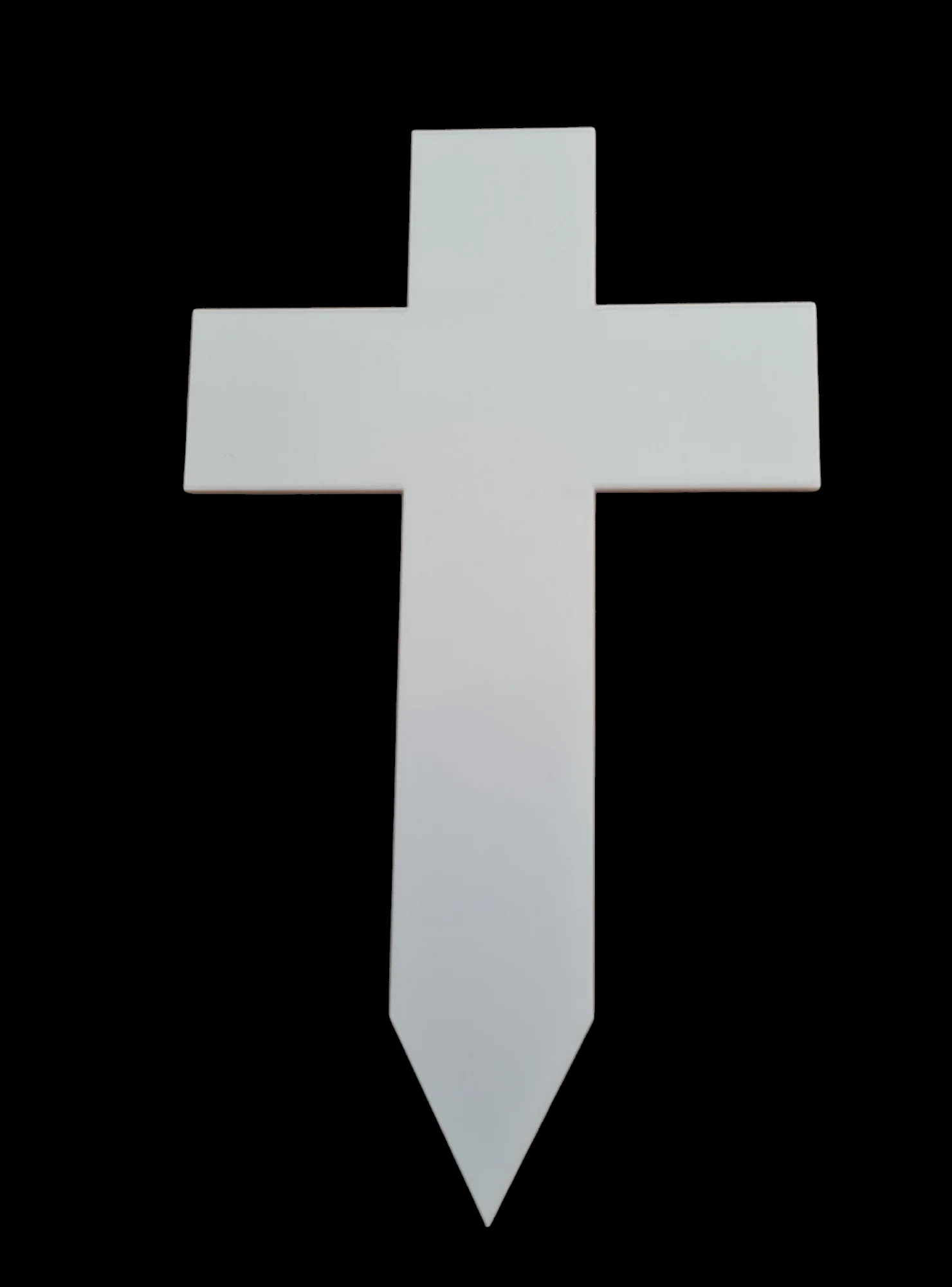 Acrylisub Sublimation Coated Acrylic Cross Grave Marker