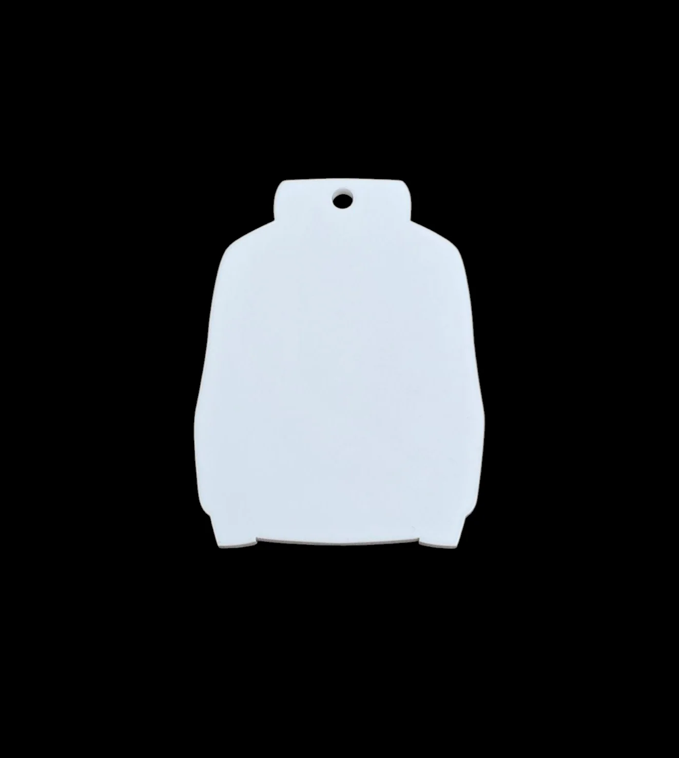 Acrylisub Sublimation Coated Acrylic Hoodie/Hoody Keyrings
