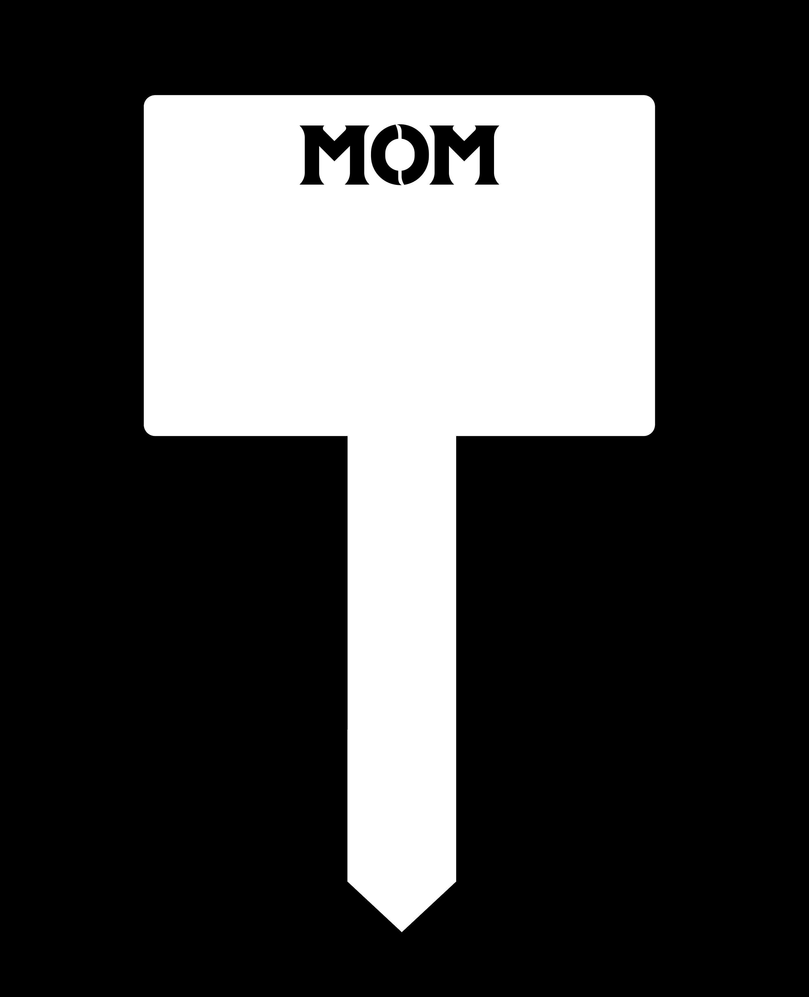 Acrylisub Sublimation Coated Acrylic Relative Grave Marker - Image 5