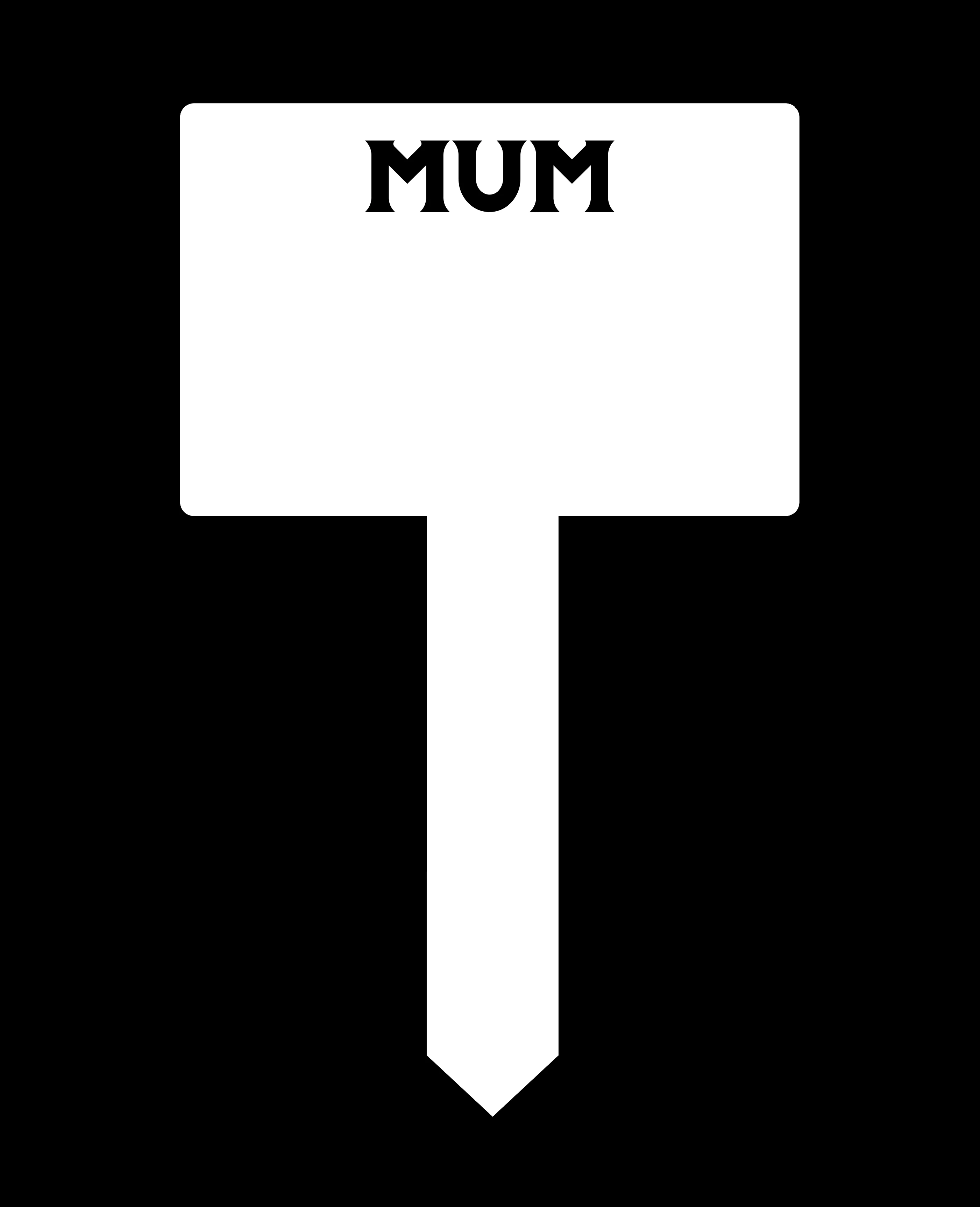 Acrylisub Sublimation Coated Acrylic Relative Grave Marker - Image 7
