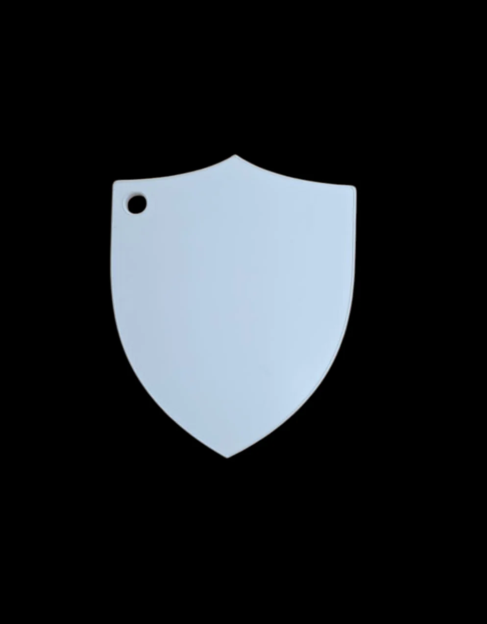 Acrylic Shield Keyring - Image 2