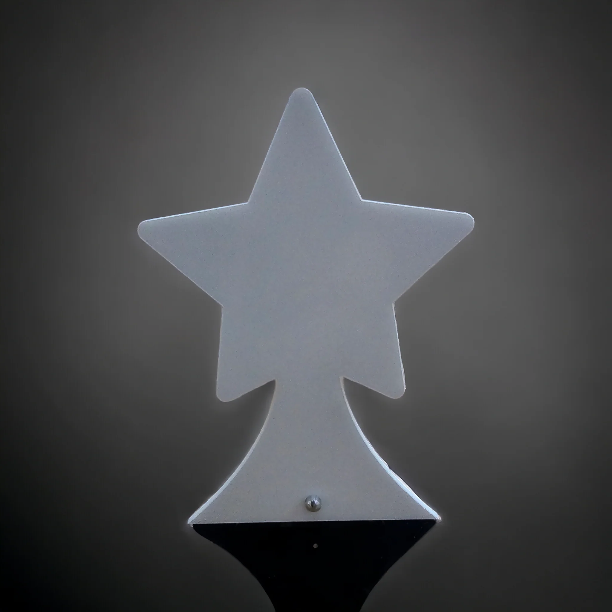 Acrylic Shooting Star with Pin Stand