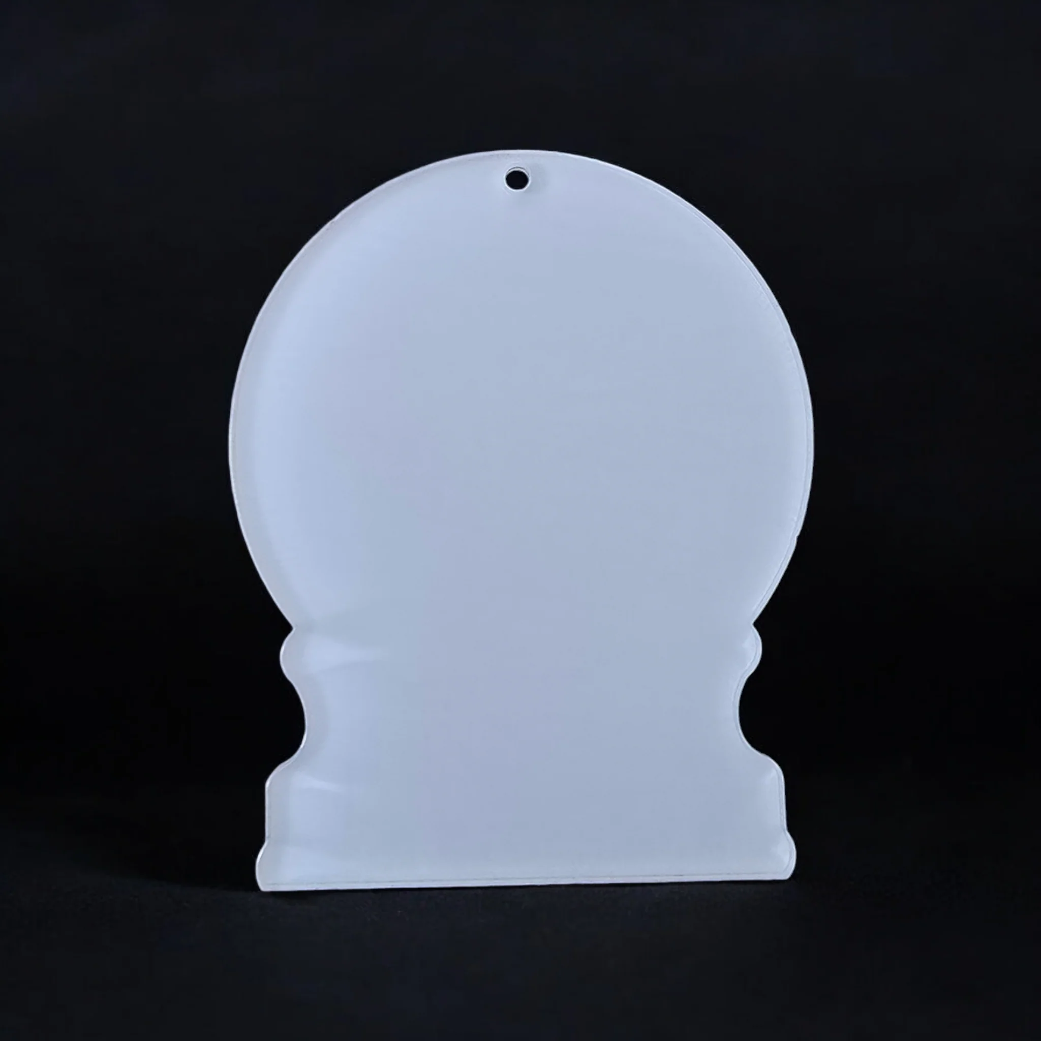 Acrylisub Sublimation Coated Acrylic Snowglobe Bauble Christmas Tree Decoration