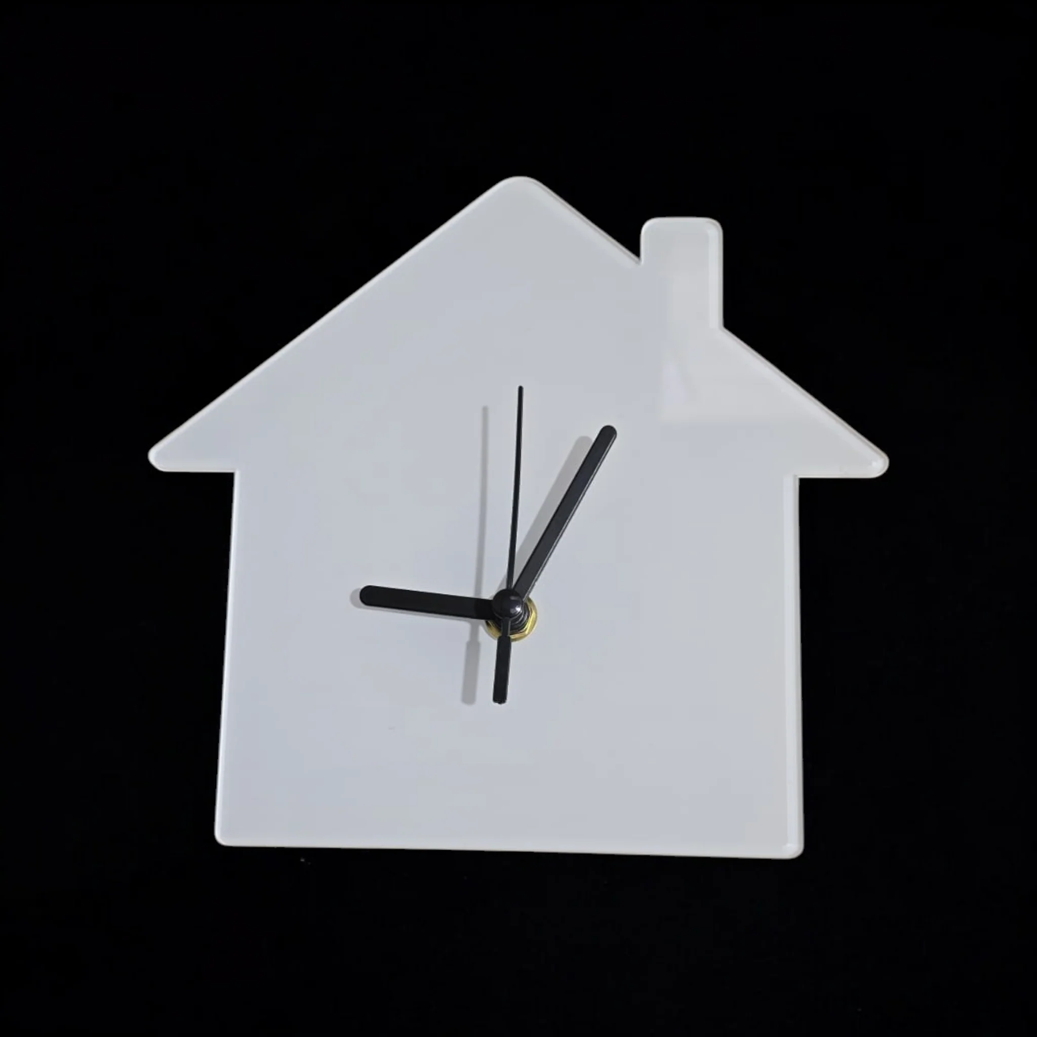 Acrylisub Sublimation Coated Acrylic Wall Clock - House
