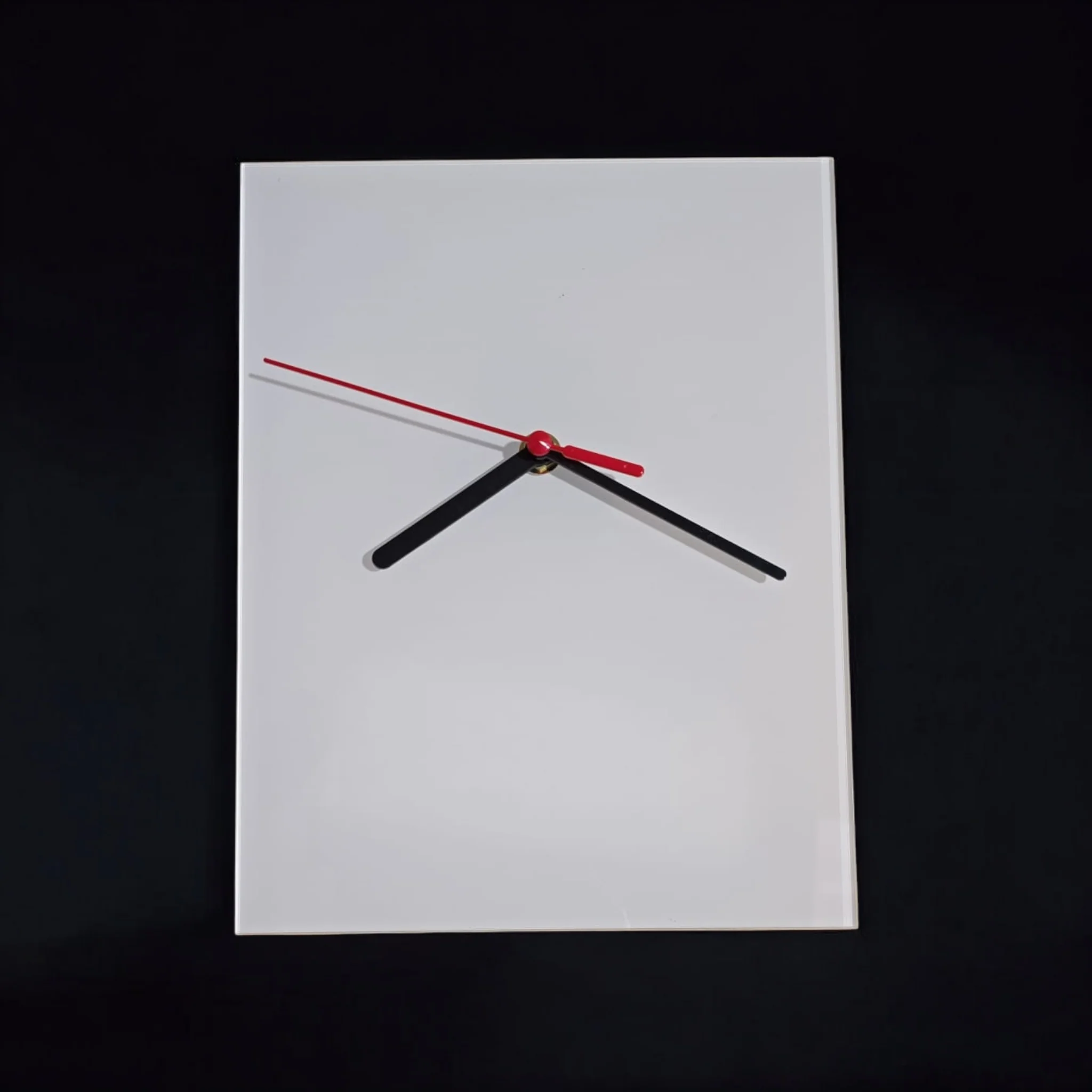 Acrylisub Sublimation Coated Acrylic Wall Clock - Rectangle
