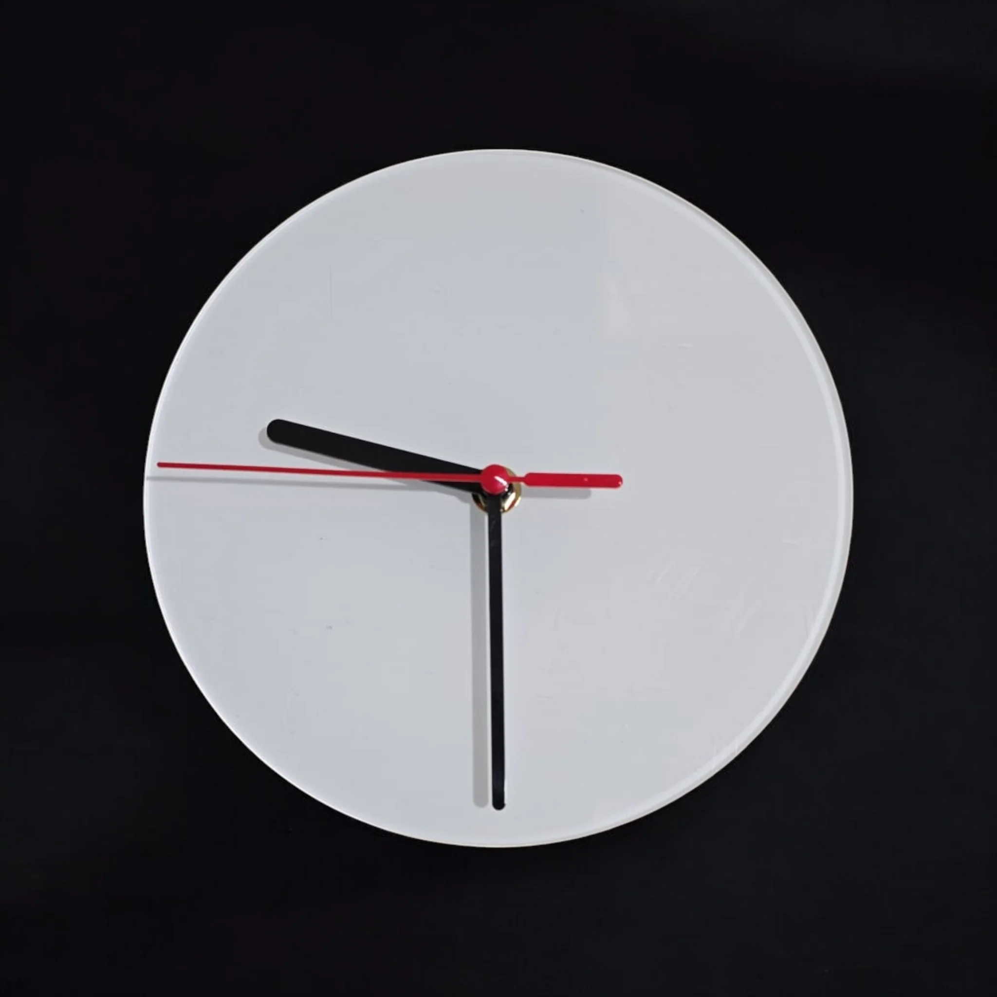 Acrylisub Sublimation Coated Acrylic Wall Clock - Round