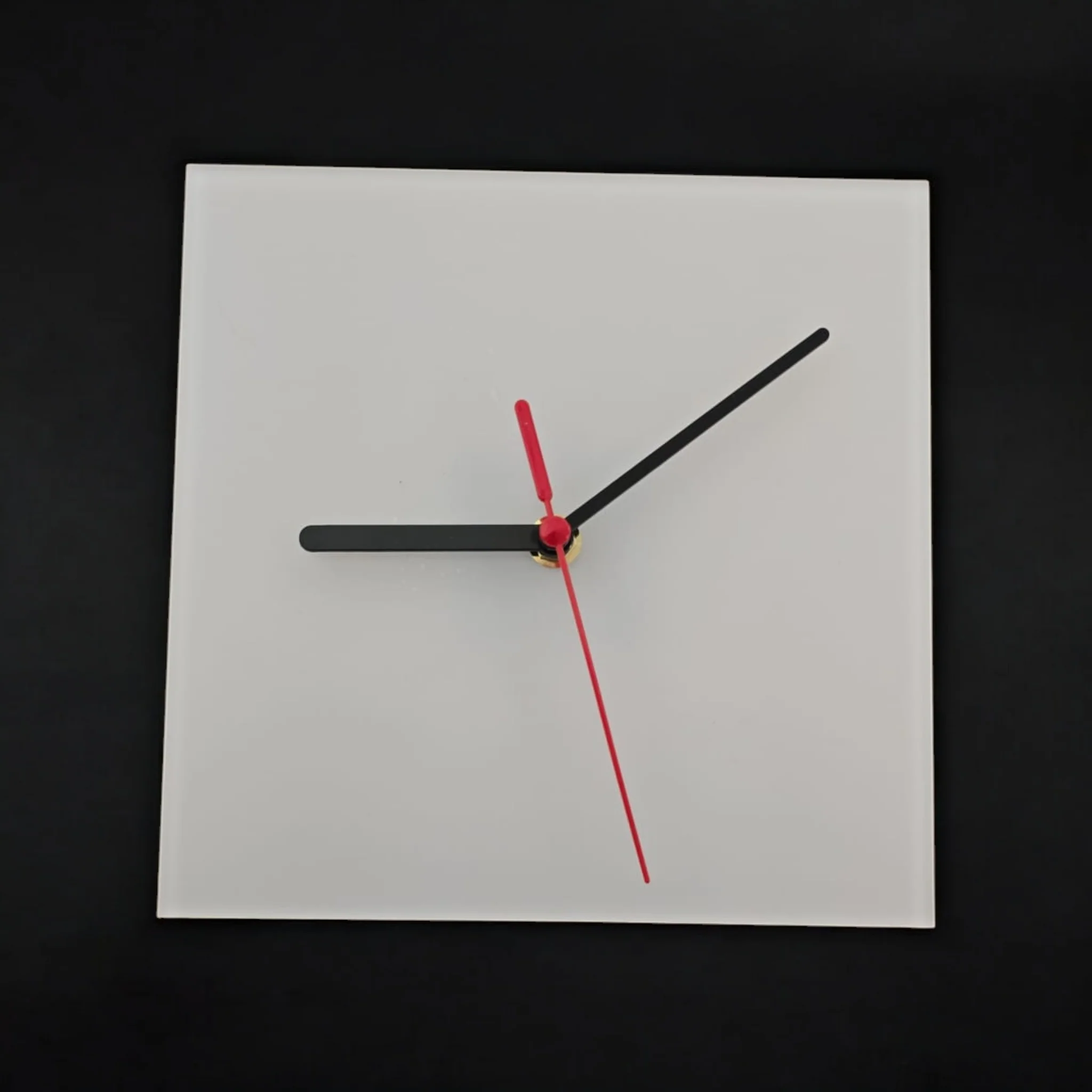 Acrylisub Sublimation Coated Acrylic Wall Clock - Square