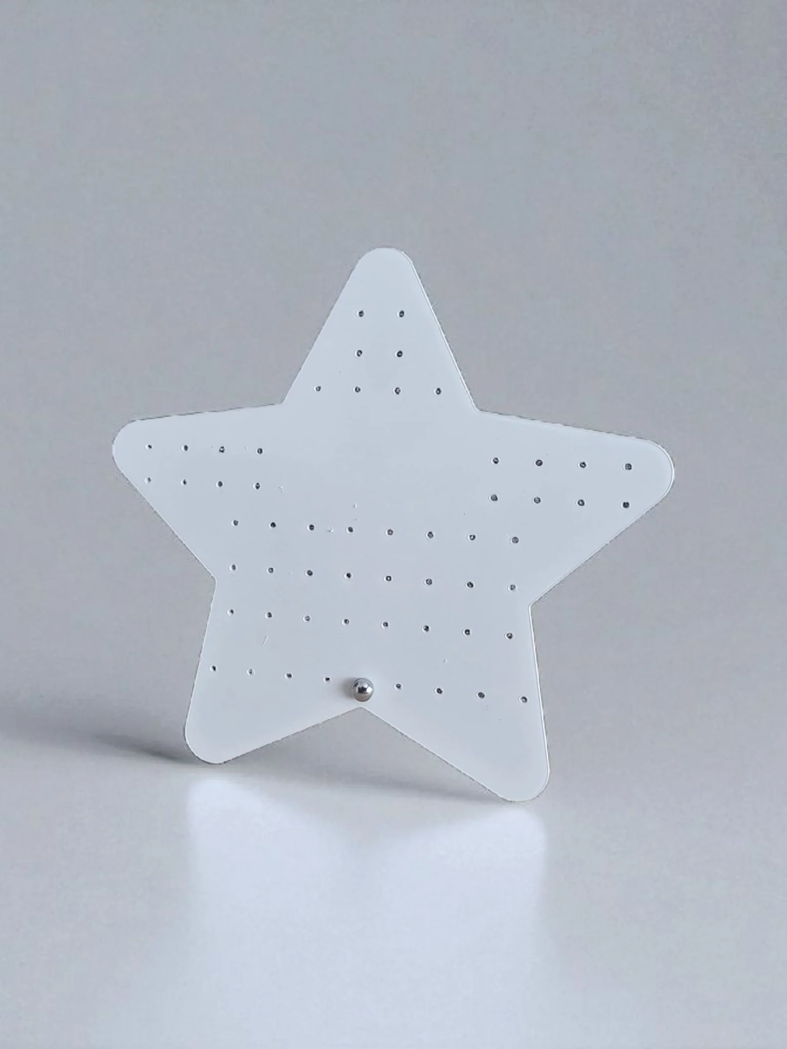 Star Shaped Acrylic Earring Stand