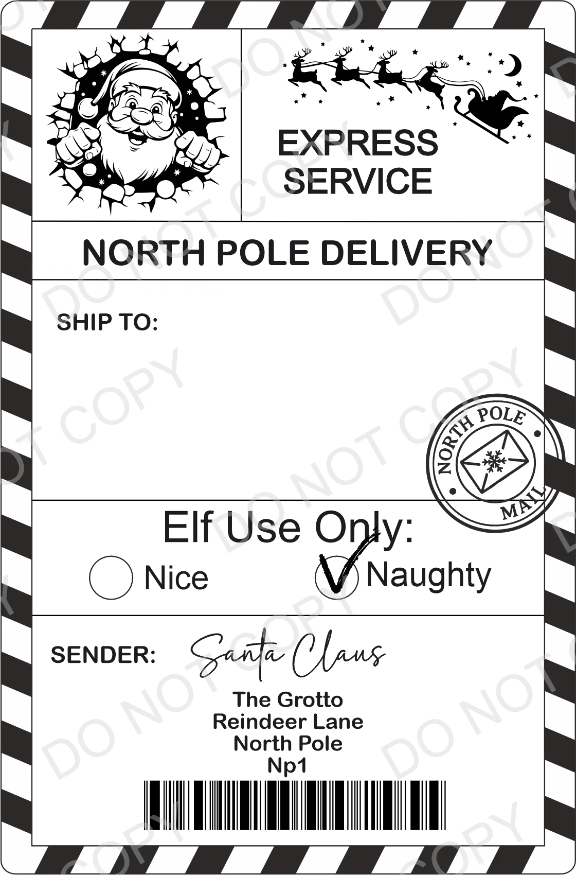 Santa Labels - Digital Download Only - Image 3