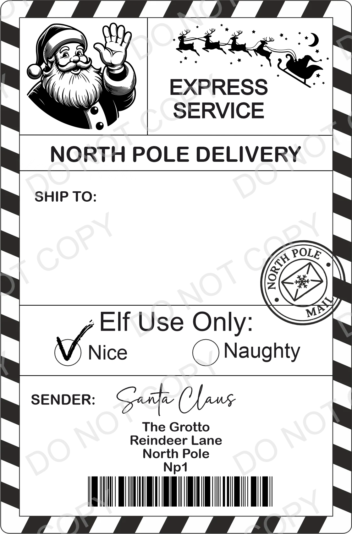 Santa Labels - Digital Download Only - Image 5