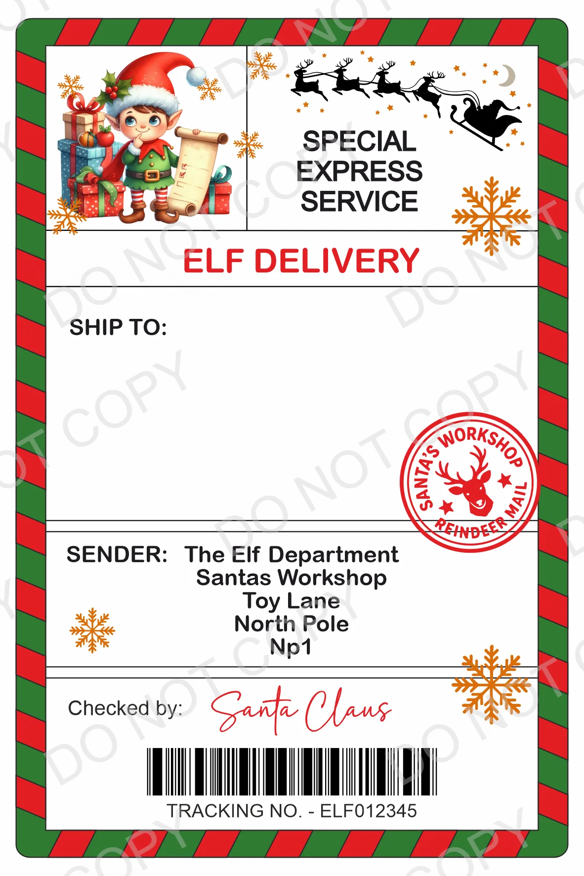 Santa Labels - Digital Download Only - Image 7