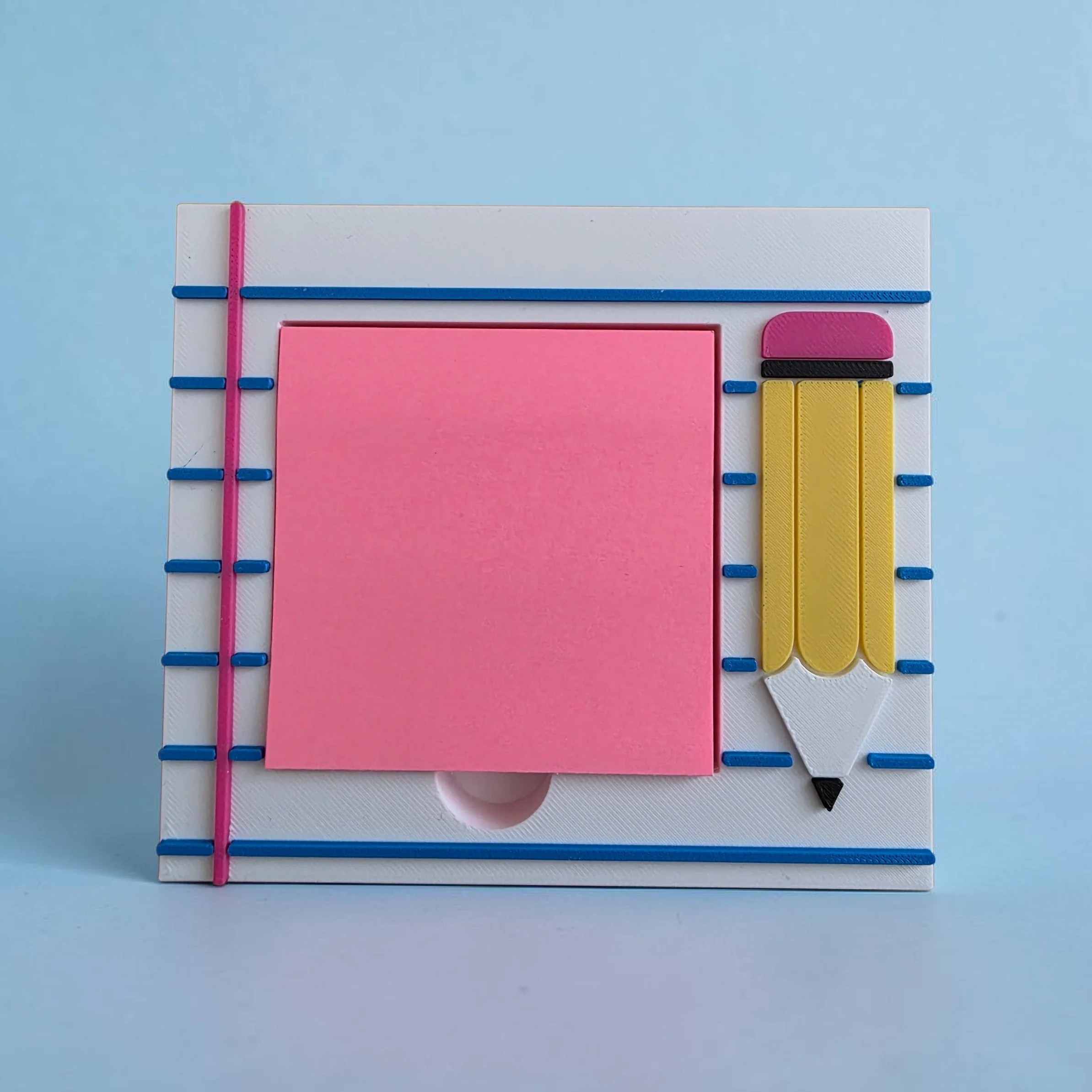 Sticky / Post it Note Holder - Personalised with any name or blank - Image 3