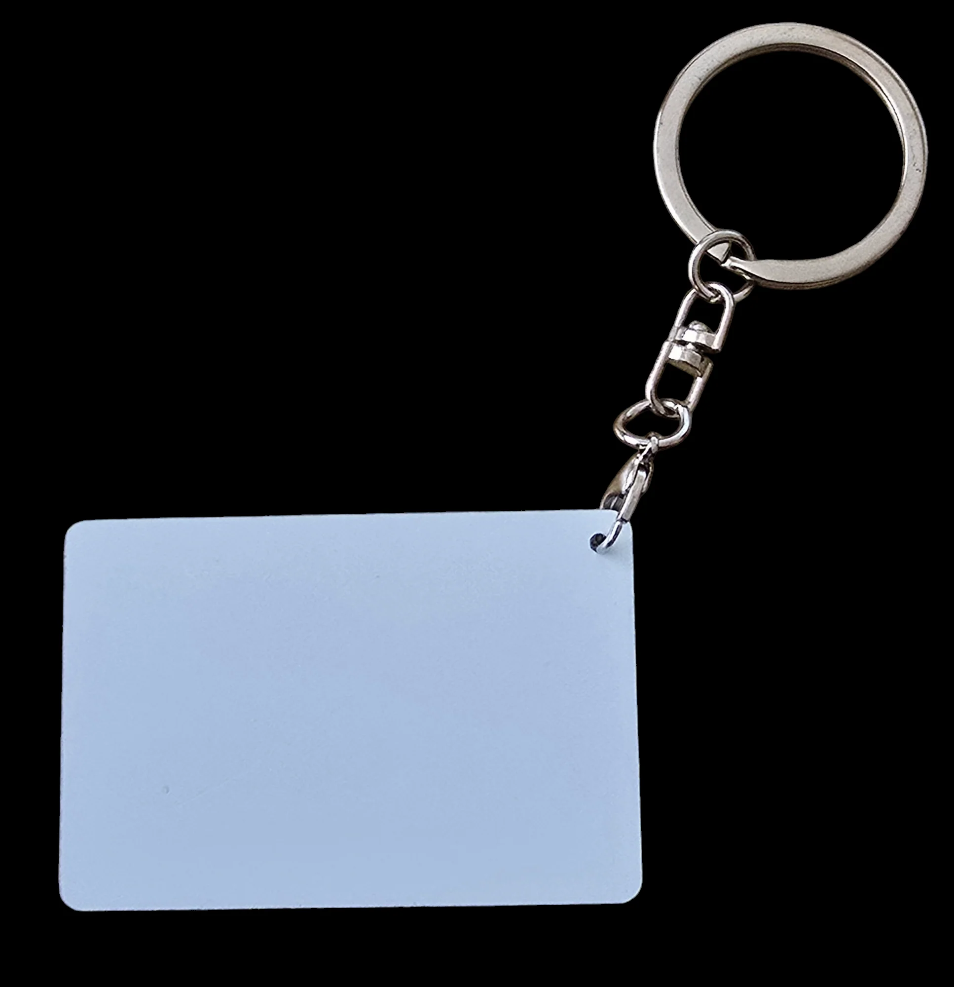 Sublimation Metal Rectangle Keyring