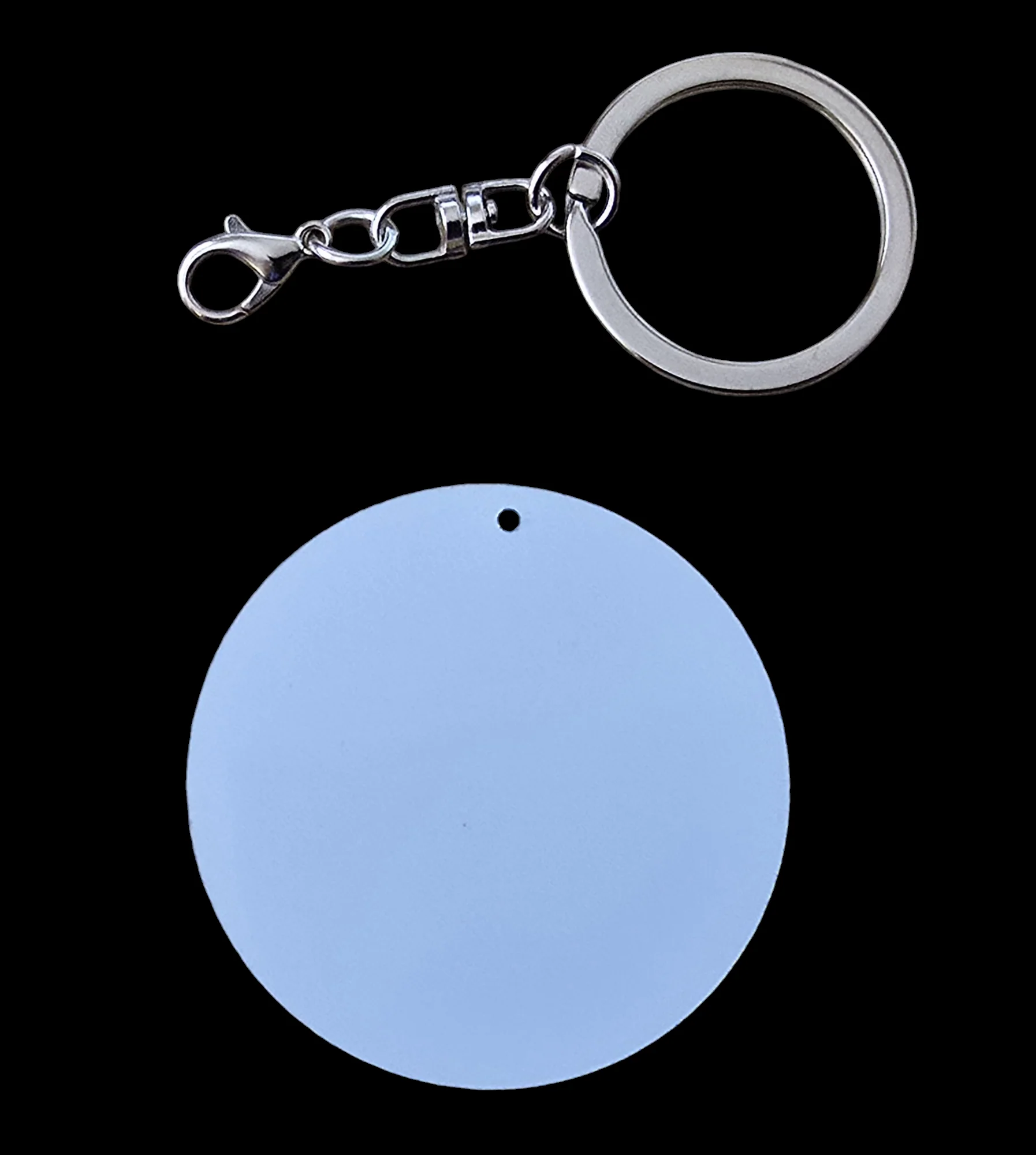 Sublimation Metal Round Keyring