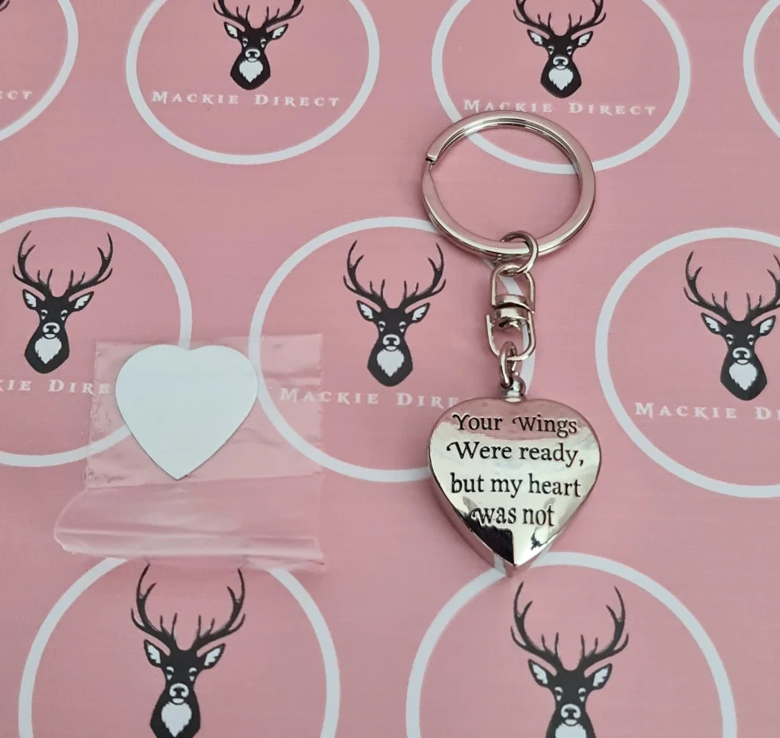 Sublimation Metal Urn/Ashes Keyring - Image 3