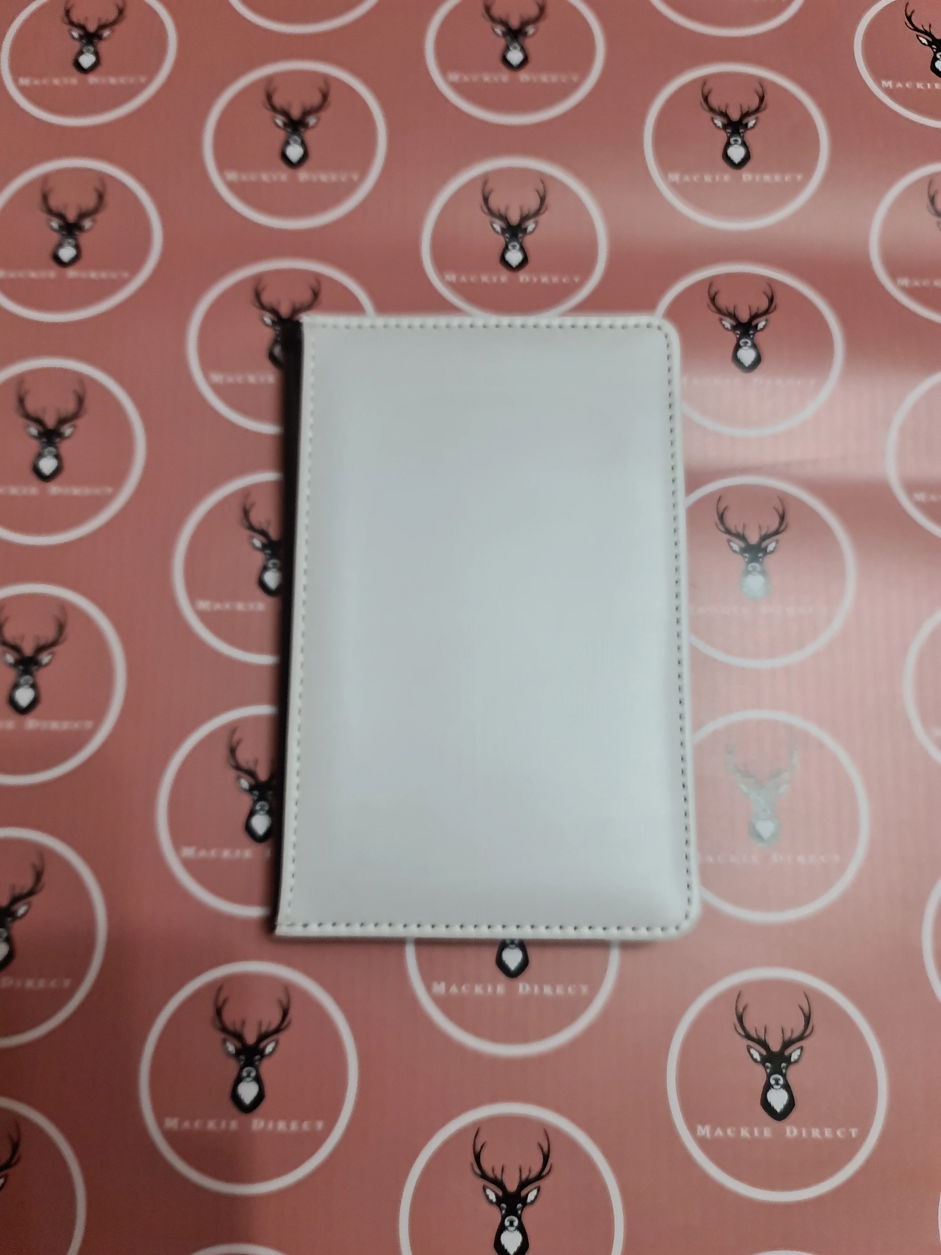 Sublimation Passport Holder - Black Internal