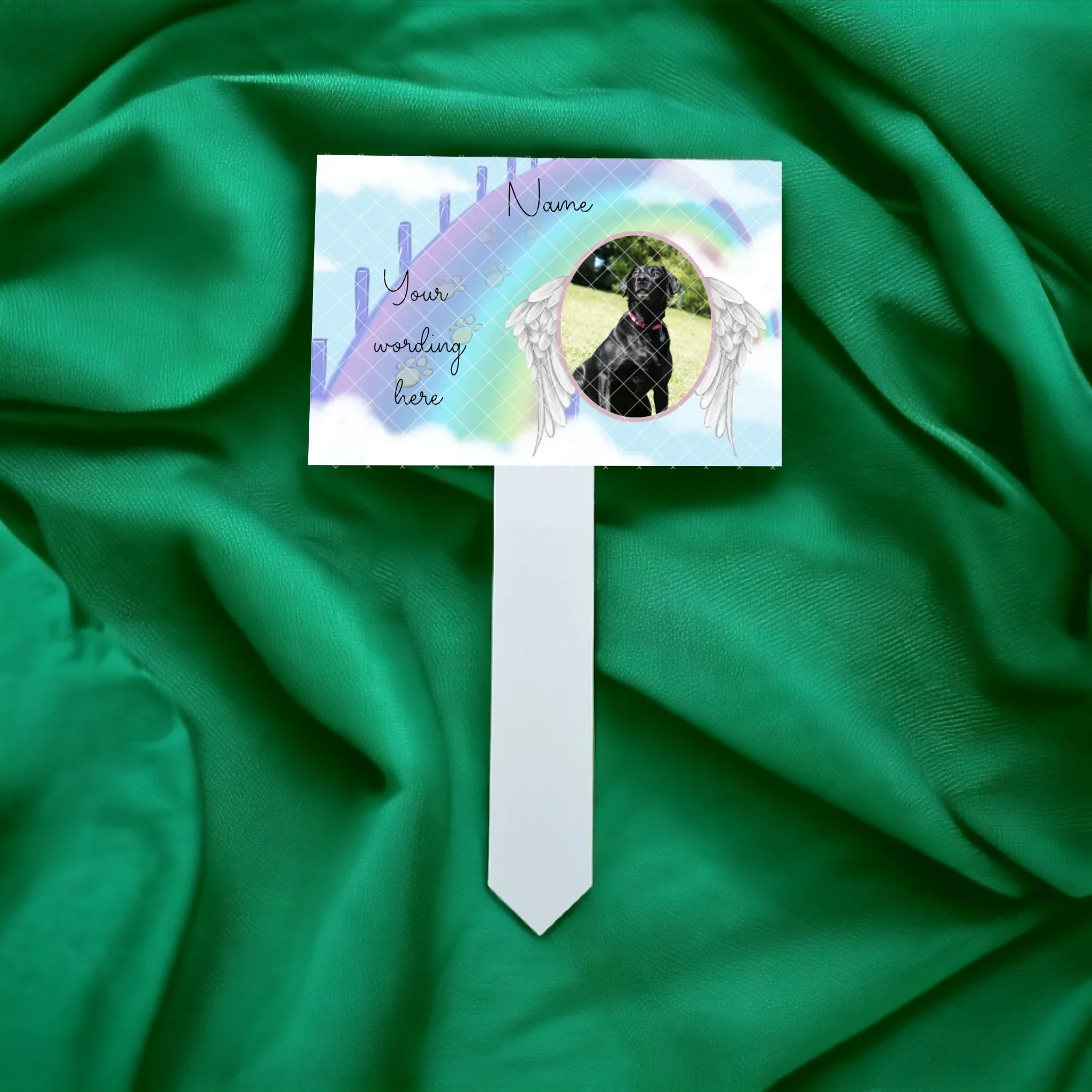 UV Printed Pet Grave Marker / Stake