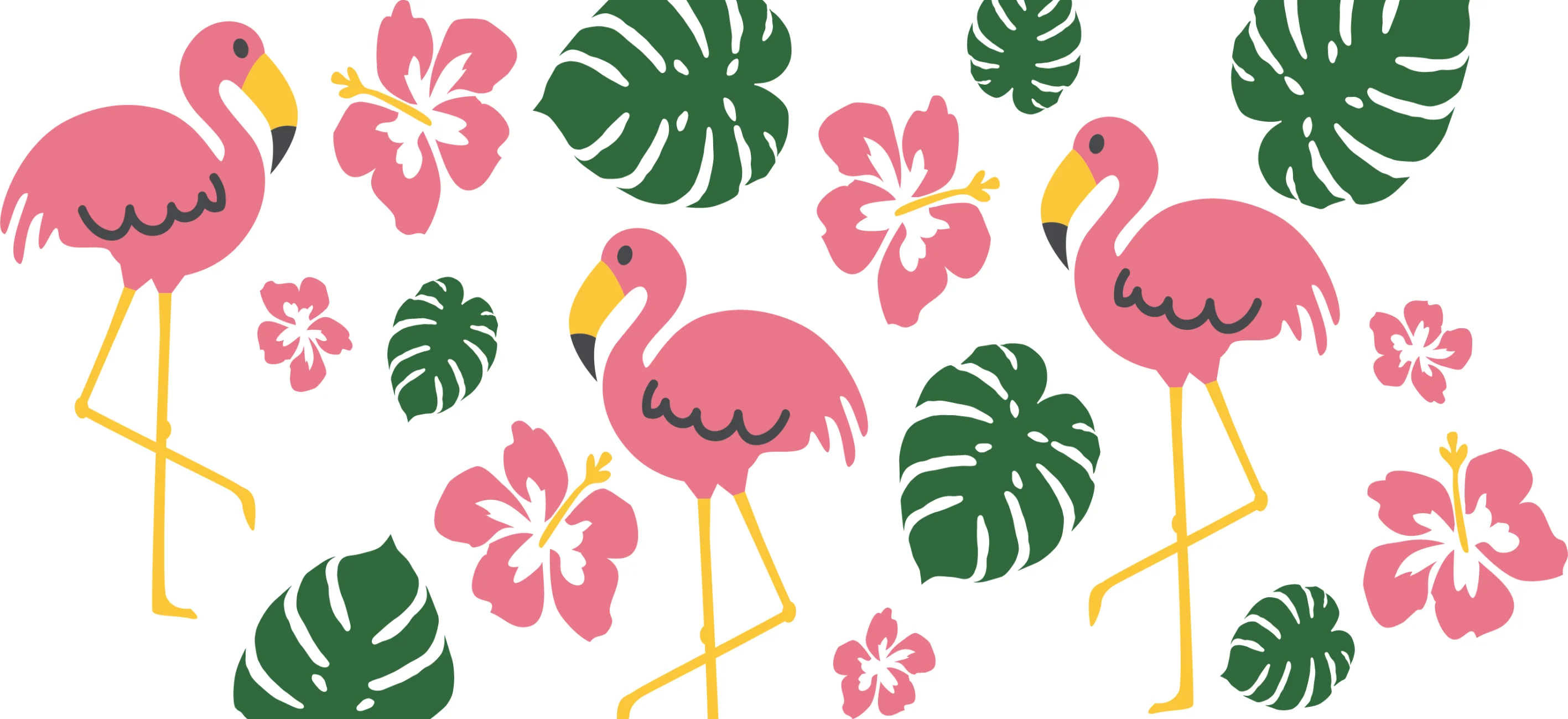 UVDTF 16oz Libbey Glass Wrap - Flamingo - Image 4